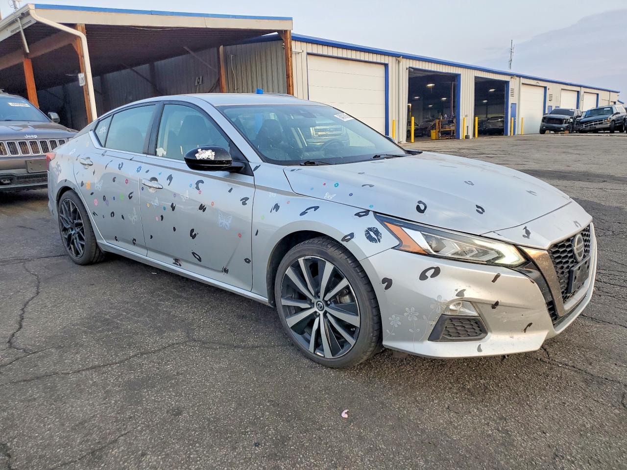 2022 Nissan Altima Sr Silver vin: 1N4BL4CV9NN386495