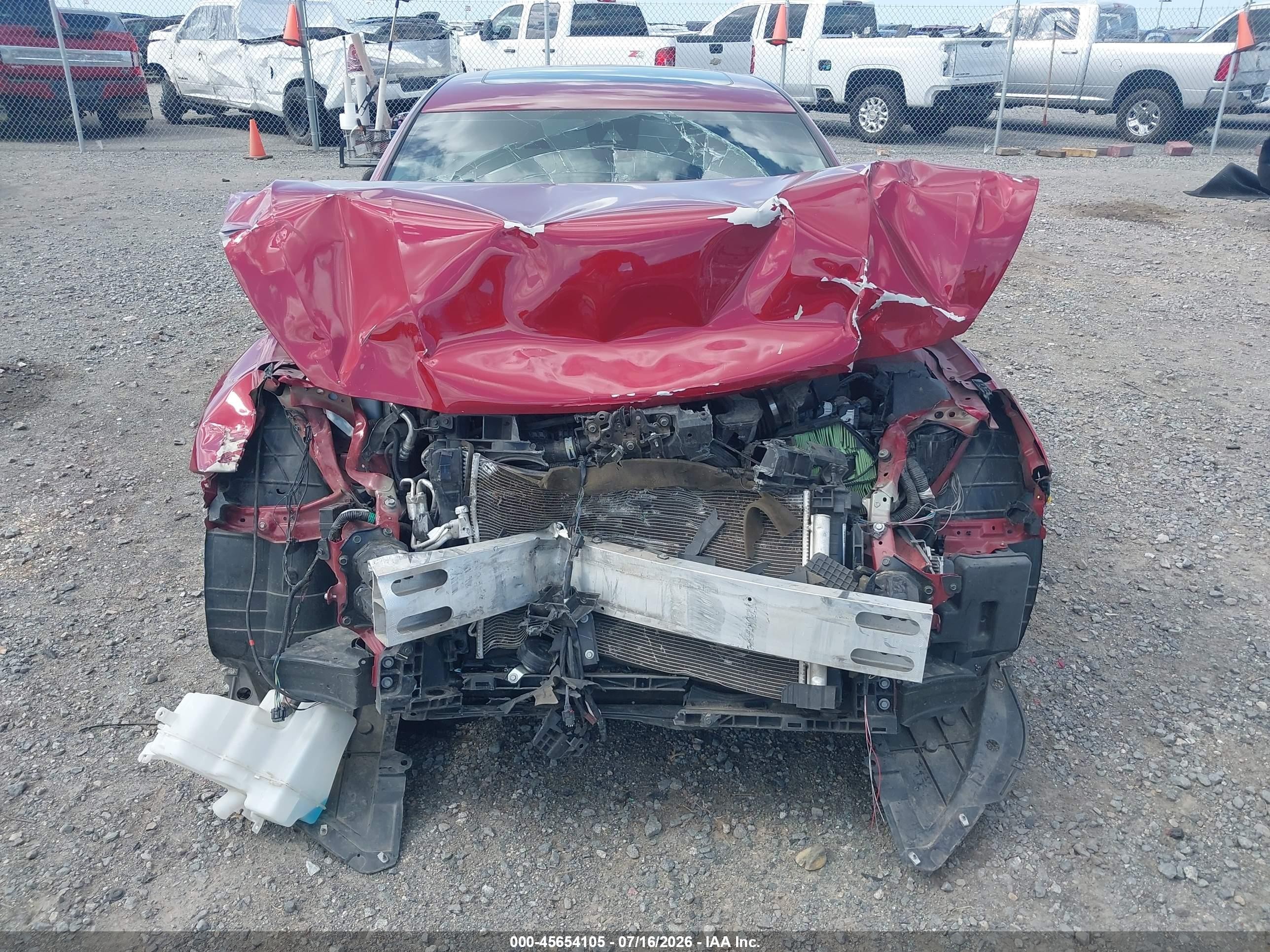 2023 Nissan Altima Sr Fwd Red vin: 1N4BL4CV9PN392168