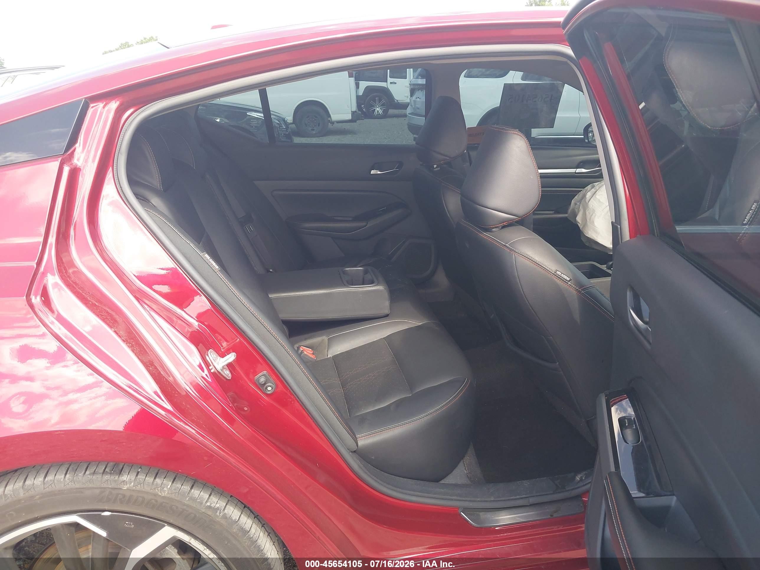 2023 Nissan Altima Sr Fwd Red vin: 1N4BL4CV9PN392168