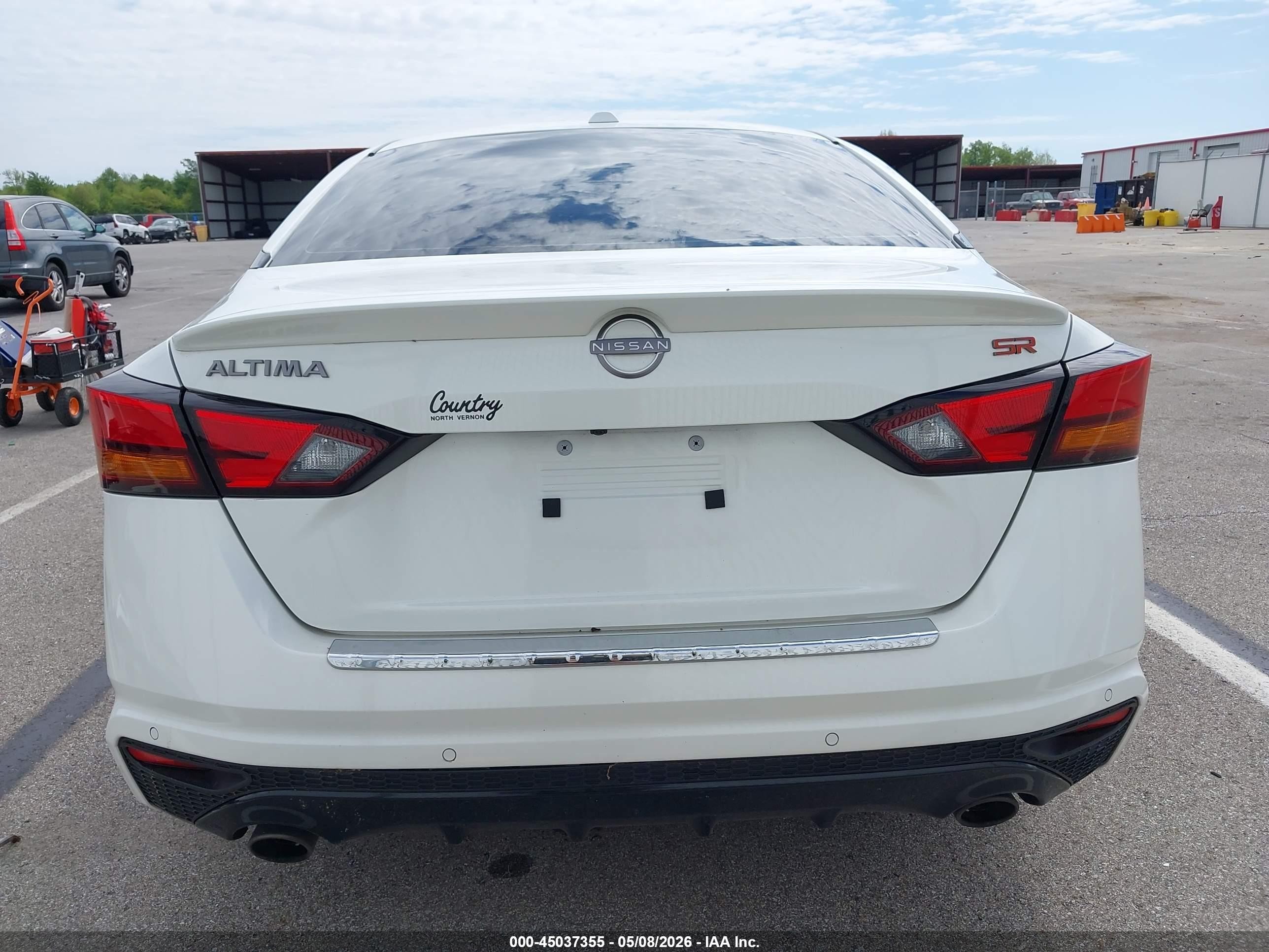 2023 Nissan Altima Sr Fwd White vin: 1N4BL4CV9PN423970