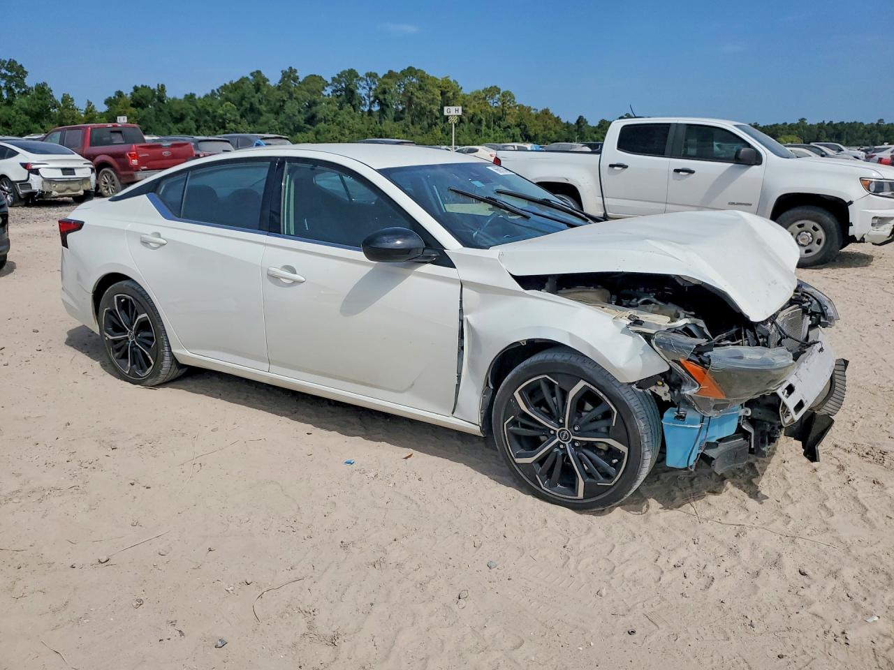 2024 Nissan Altima Sr White vin: 1N4BL4CV9RN370142
