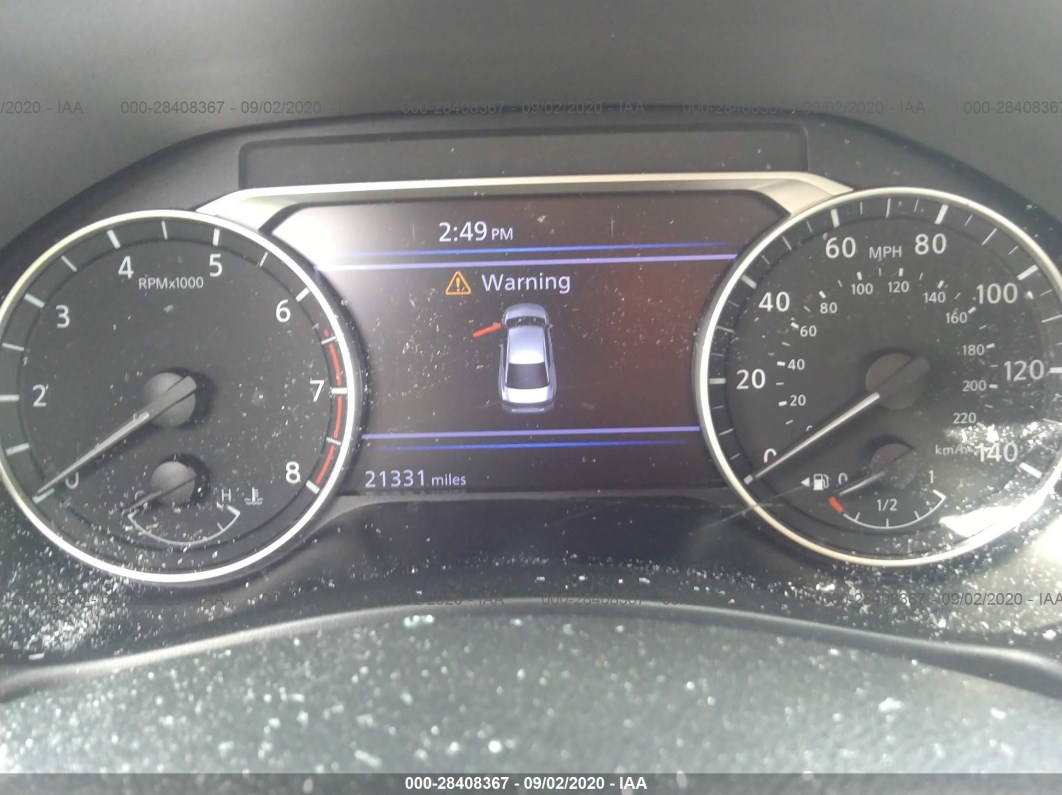 2020 Nissan Altima 2.5 Sr Black vin: 1N4BL4CVXLC179932