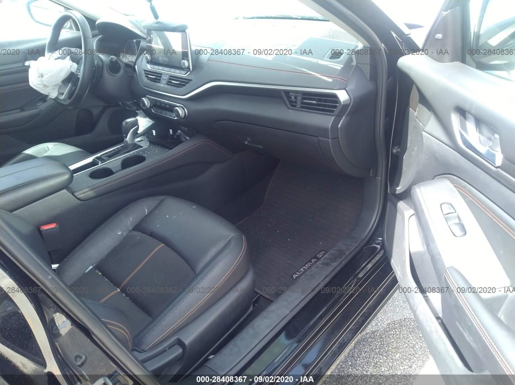 2020 Nissan Altima 2.5 Sr Black vin: 1N4BL4CVXLC179932