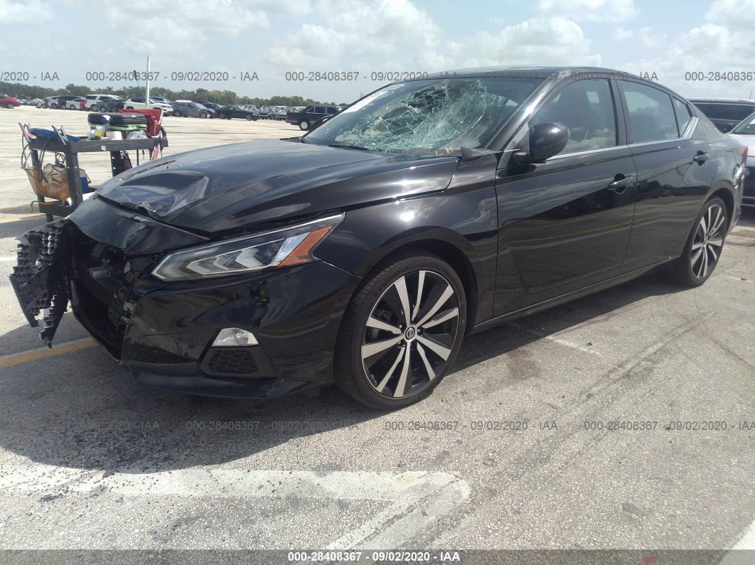 2020 Nissan Altima 2.5 Sr Black vin: 1N4BL4CVXLC179932