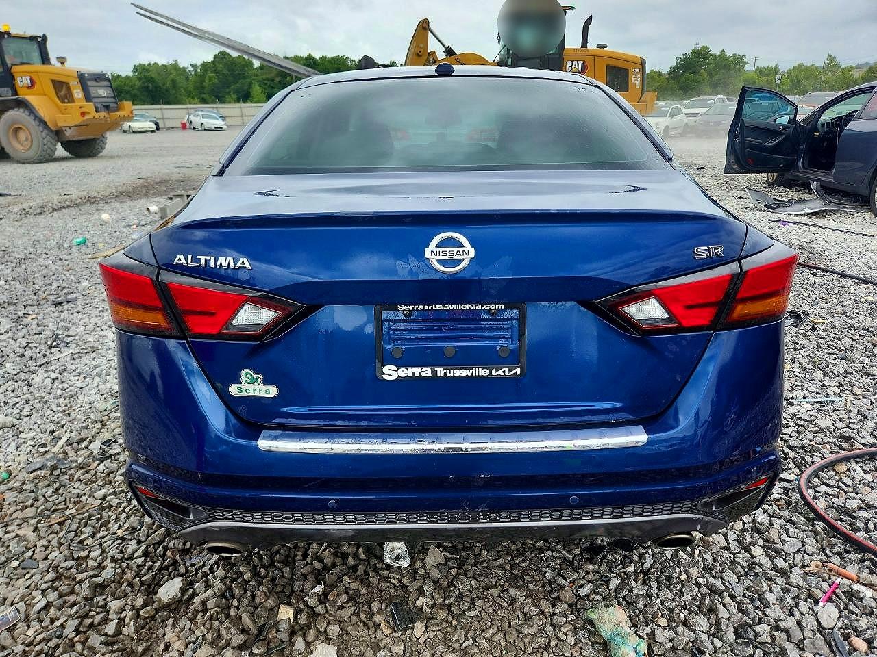 2021 Nissan Altima Sr Blue vin: 1N4BL4CVXMN387573