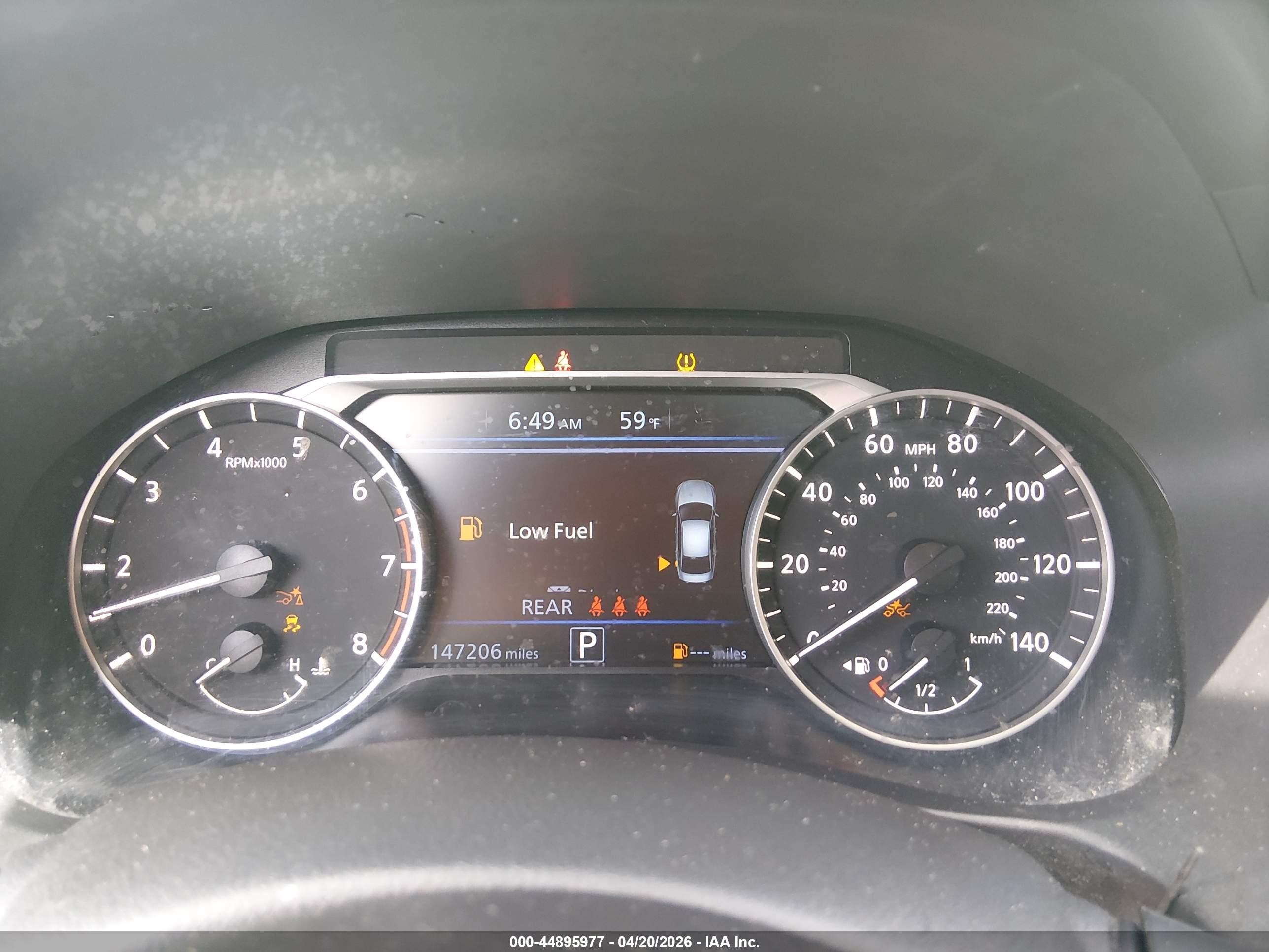 2023 Nissan Altima Sr Fwd White vin: 1N4BL4CVXPN315115