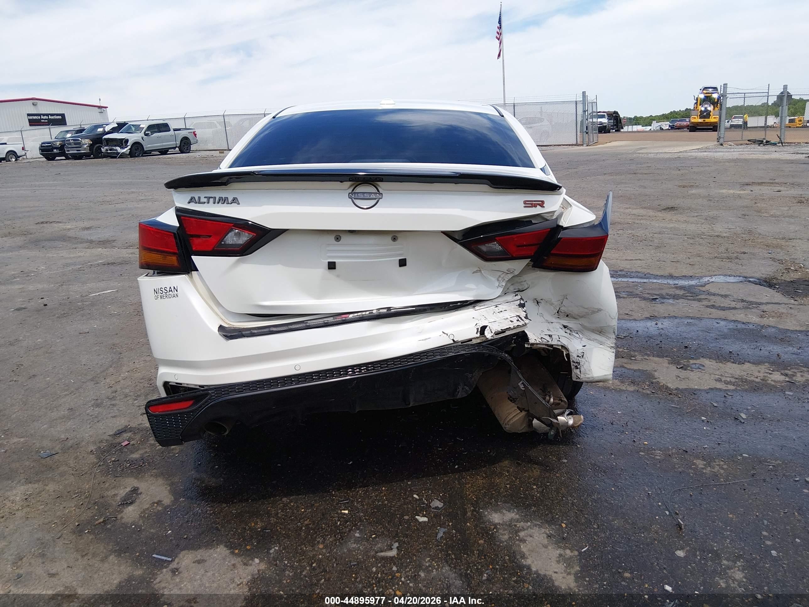 2023 Nissan Altima Sr Fwd White vin: 1N4BL4CVXPN315115