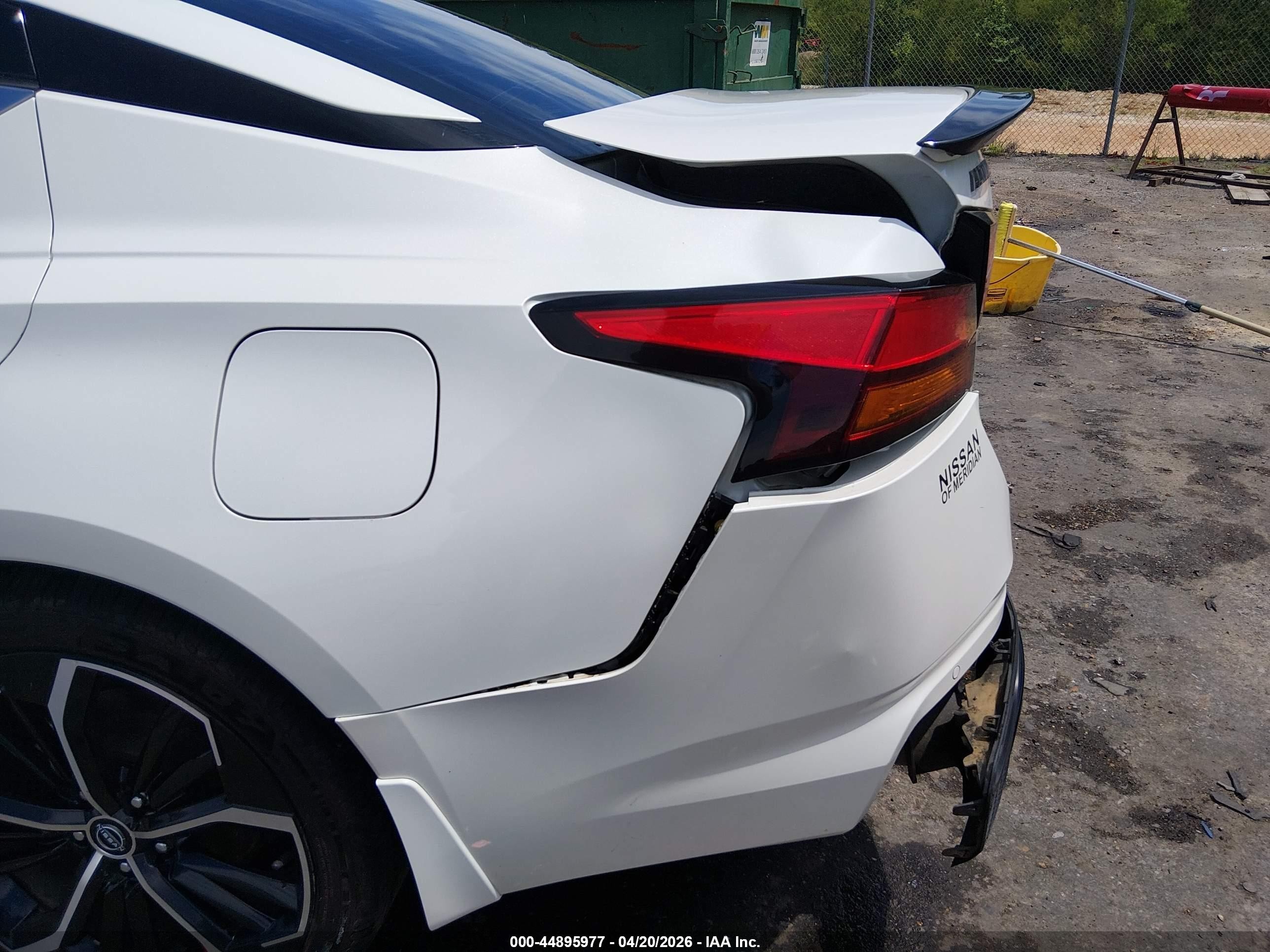 2023 Nissan Altima Sr Fwd White vin: 1N4BL4CVXPN315115
