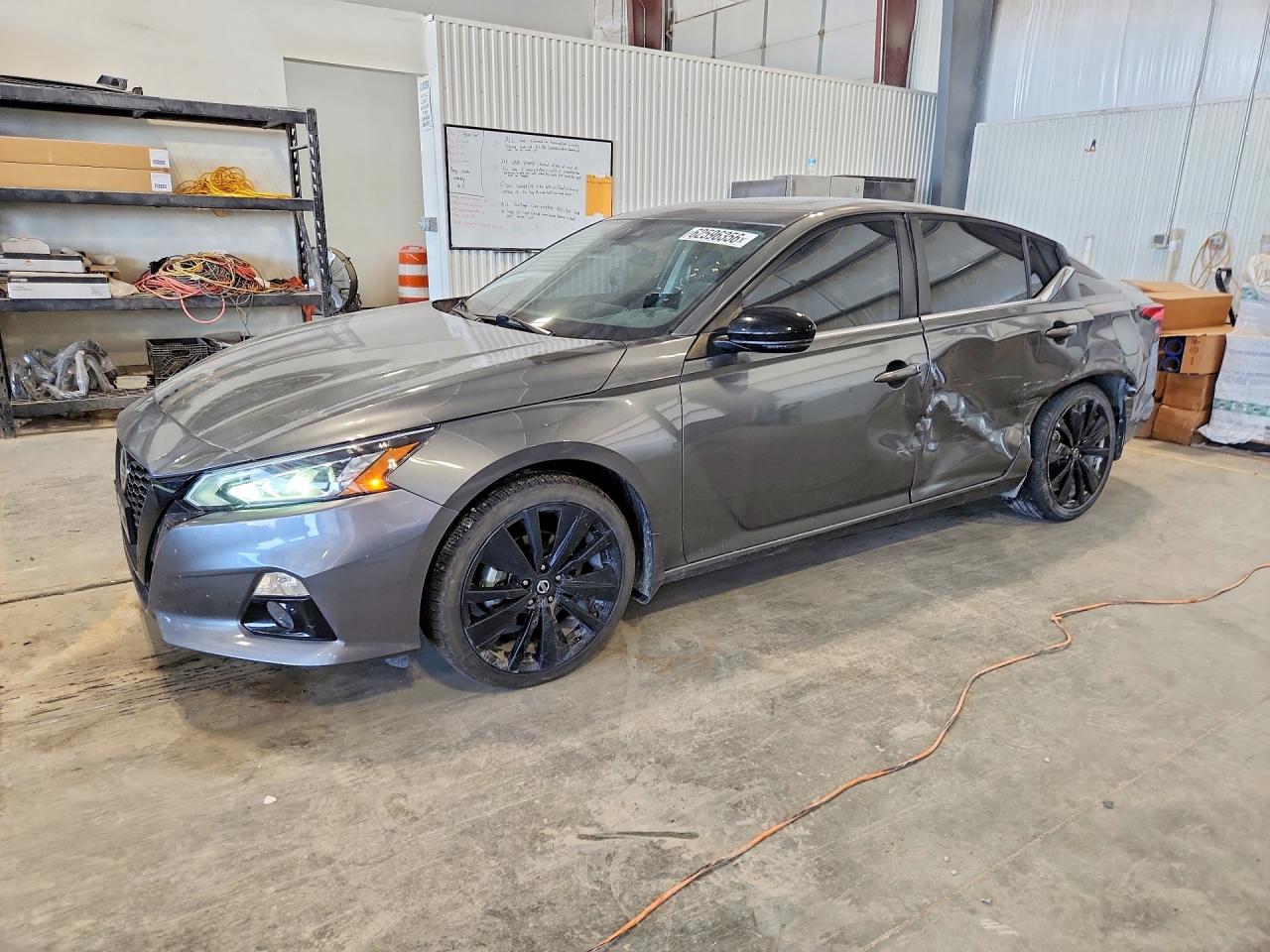 2022 Nissan Altima Sr Gray vin: 1N4BL4CW0NN333421