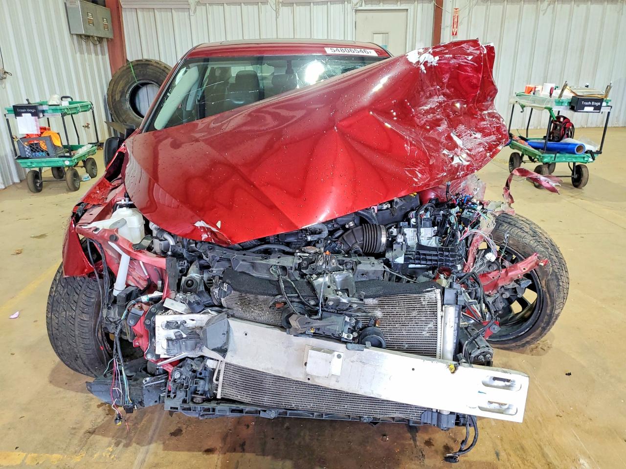 2019 Nissan Altima Sr Красный vin: 1N4BL4CW1KC185061