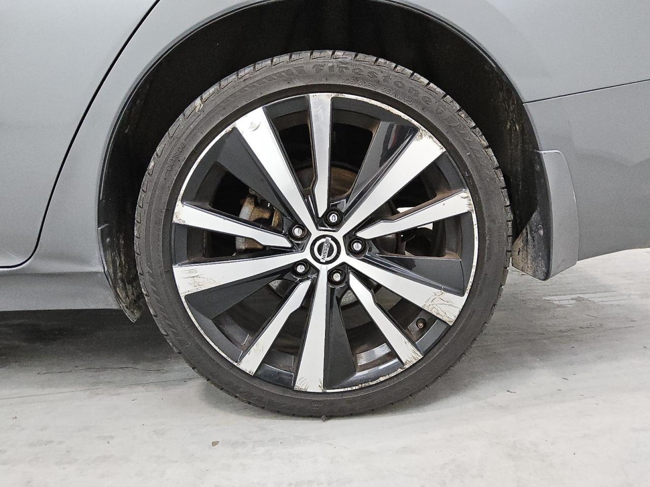 2019 Nissan Altima Sr Orange vin: 1N4BL4CW2KC140212 Damage: Left Rear Wheel, Curb Rash, > 12 Inches