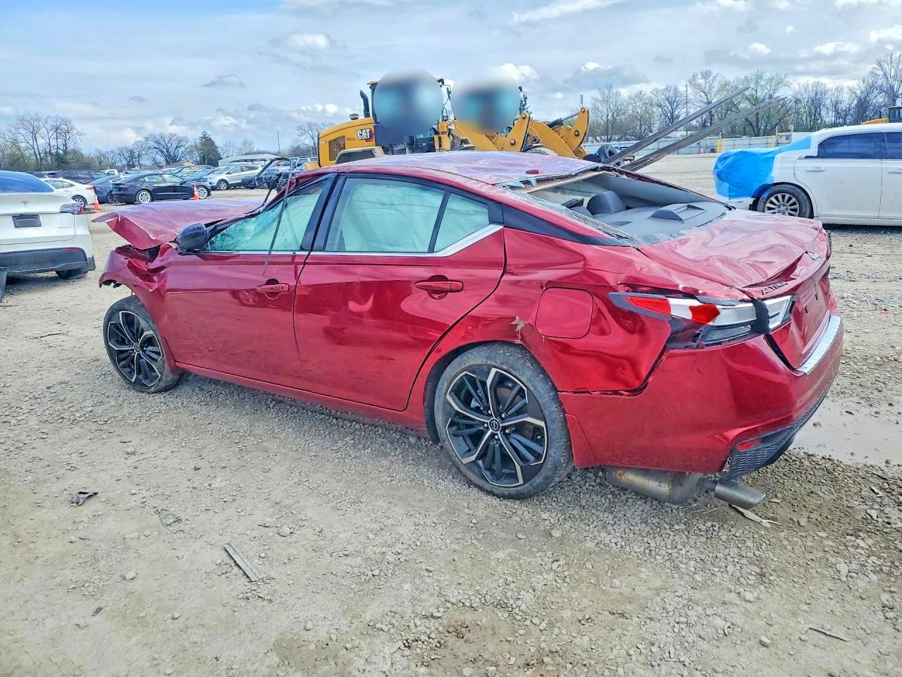 2023 Nissan Altima 2.5 Sr Red vin: 1N4BL4CW2PN361059