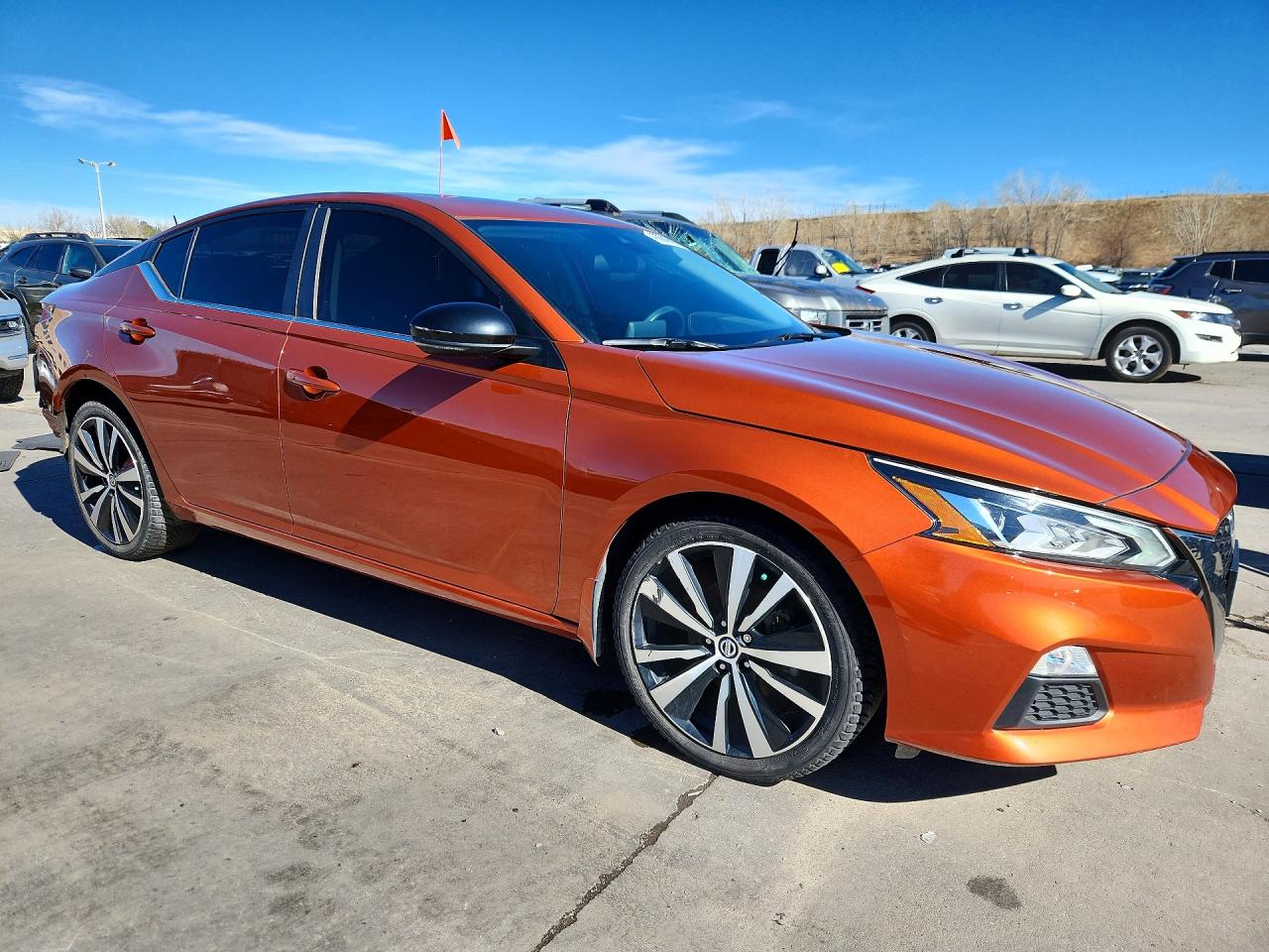 2020 Nissan Altima 2.5 Sr Orange vin: 1N4BL4CW3LC149969