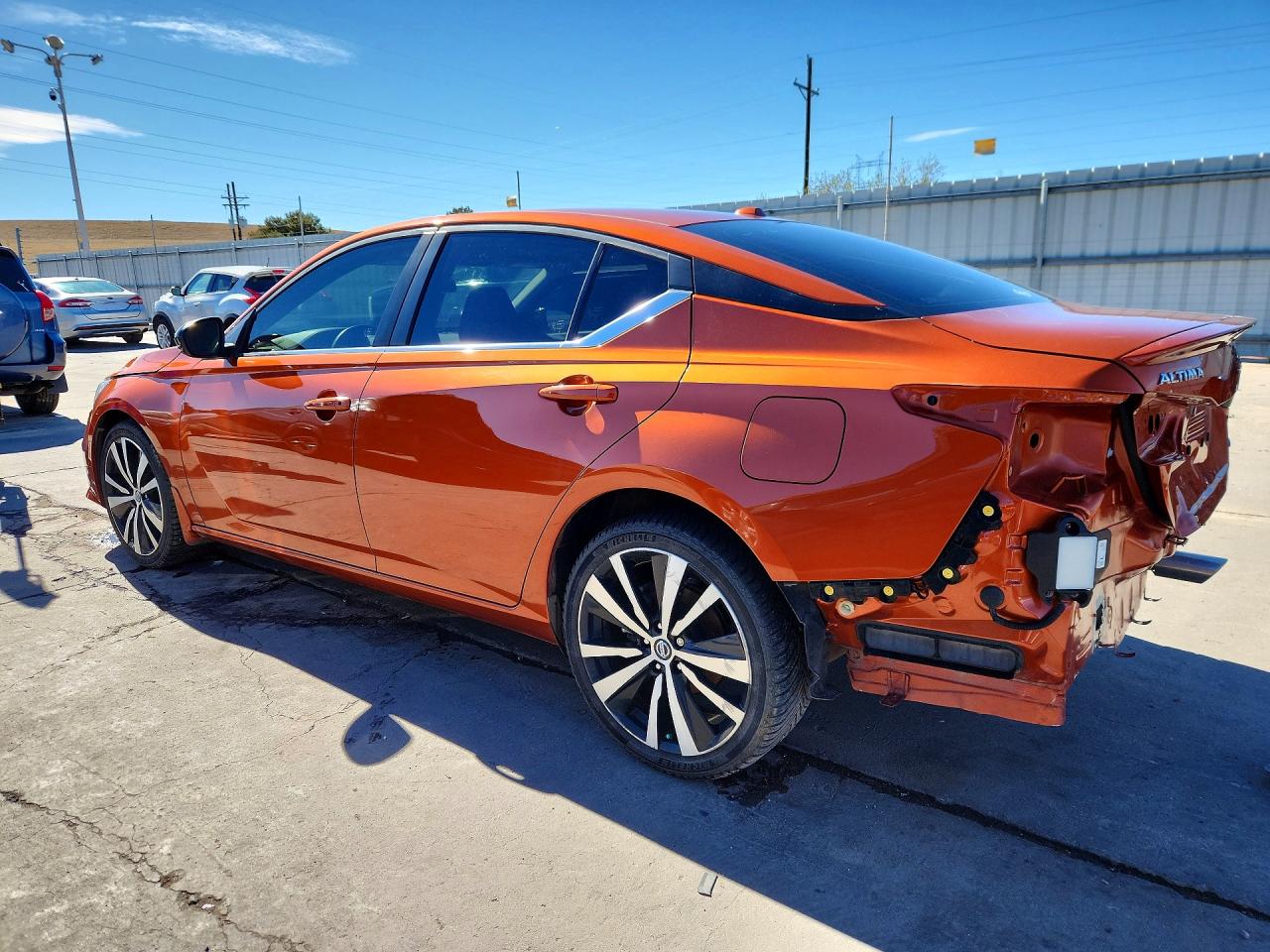 2020 Nissan Altima 2.5 Sr Orange vin: 1N4BL4CW3LC149969