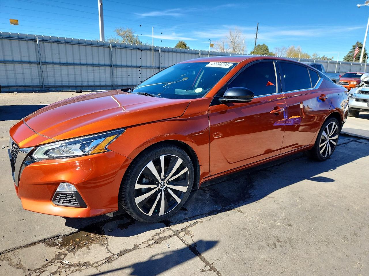 2020 Nissan Altima 2.5 Sr Orange vin: 1N4BL4CW3LC149969