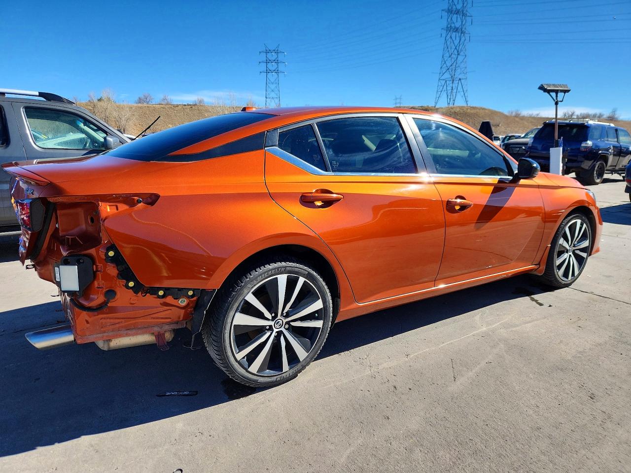 2020 Nissan Altima 2.5 Sr Orange vin: 1N4BL4CW3LC149969