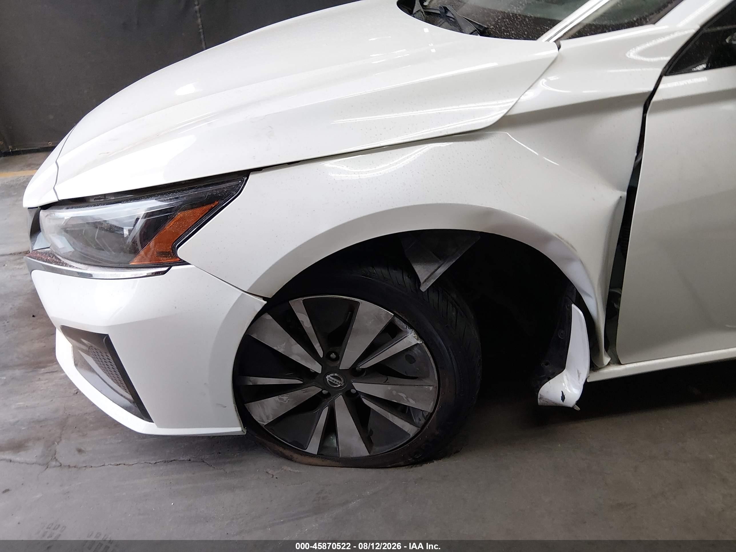 2023 Nissan Altima Sr Intelligent Awd White vin: 1N4BL4CW3PN368134