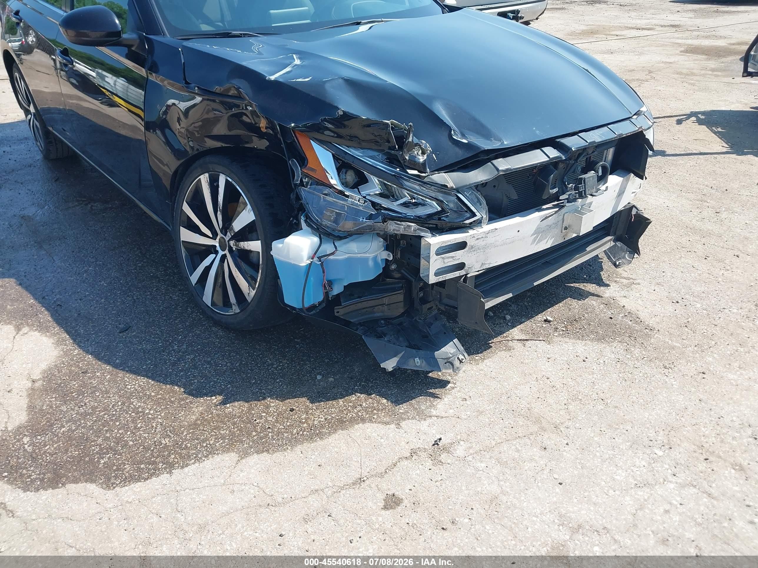 2019 Nissan Altima 2.5 Sr Black vin: 1N4BL4CW4KC232650