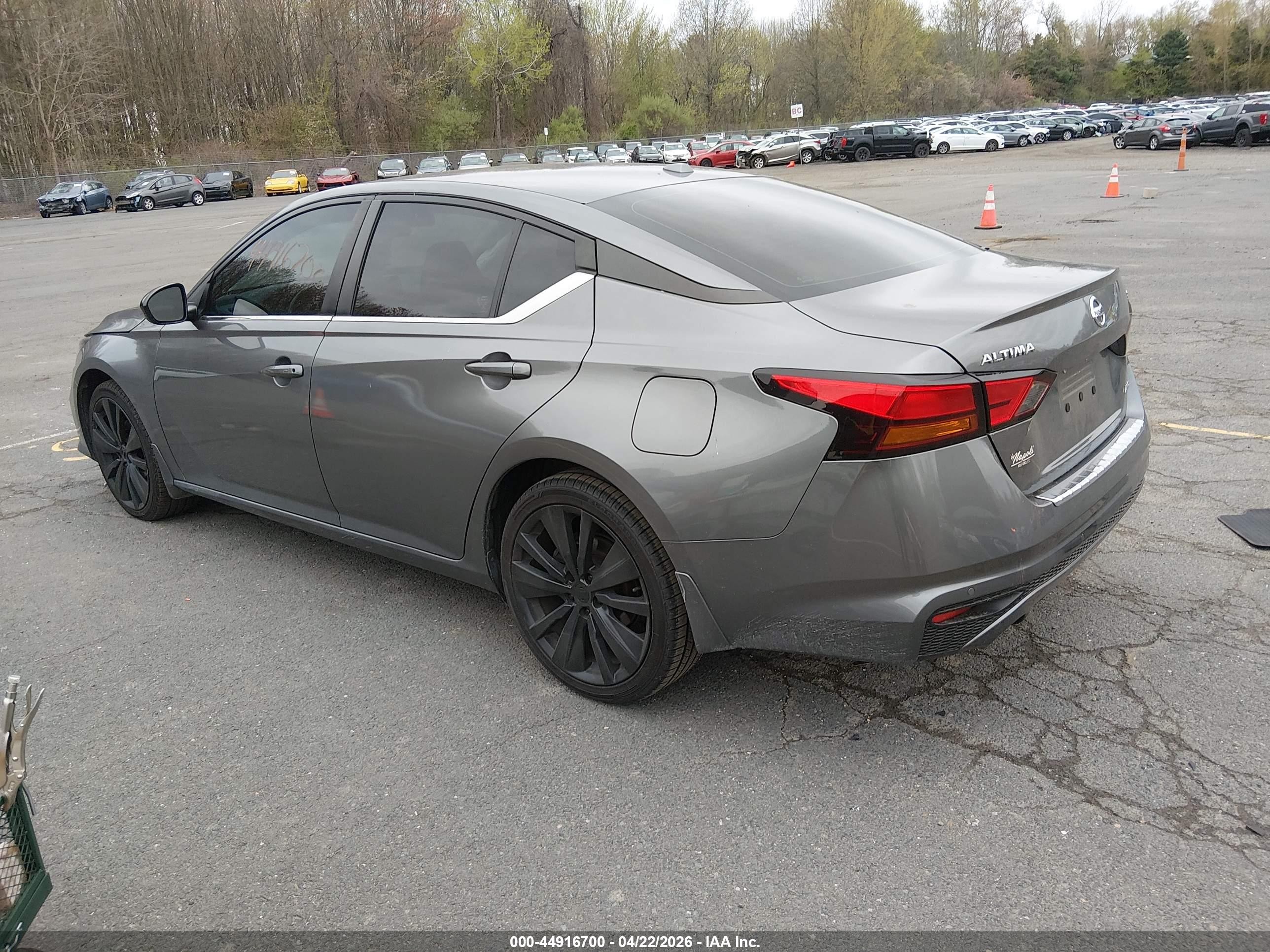 2020 Nissan Altima Sr Intelligent Awd Gray vin: 1N4BL4CW4LC271577