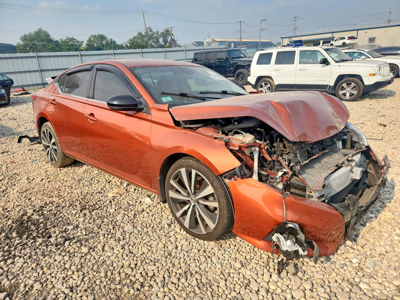 2020 Nissan Altima Sr Orange vin: 1N4BL4CW5LC242850