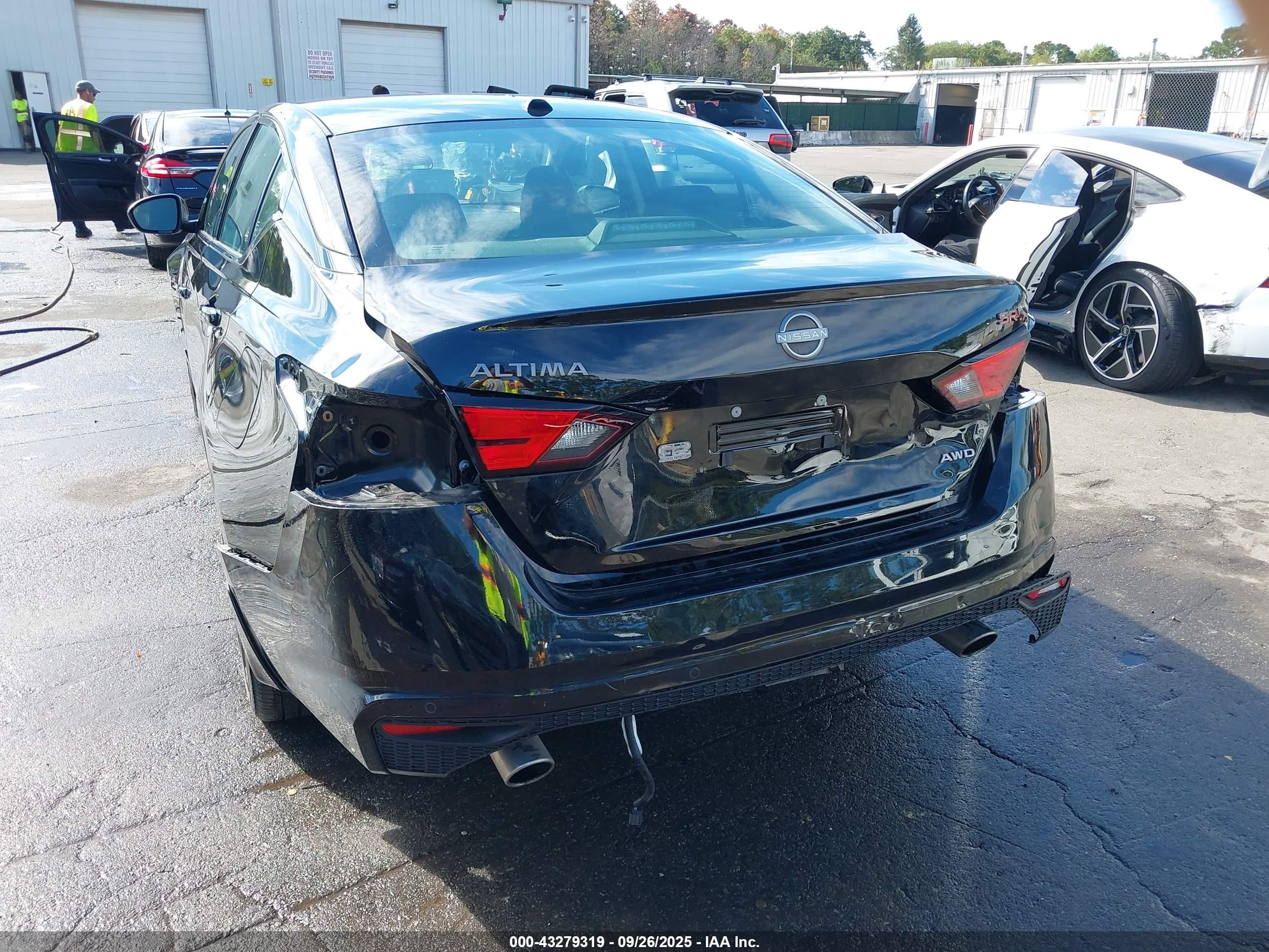 2024 Nissan Altima Sr Intelligent Awd Черный vin: 1N4BL4CW5RN323263