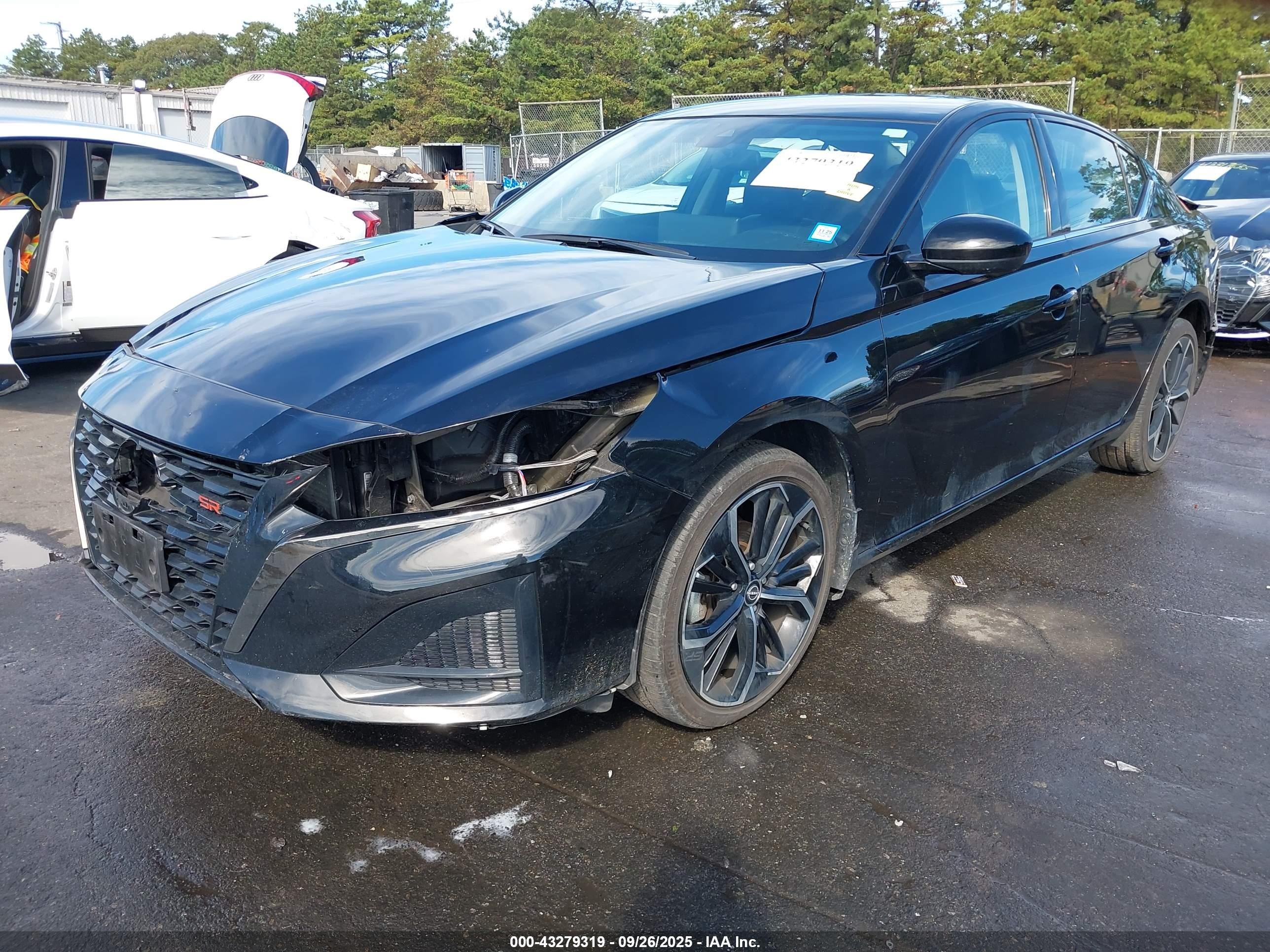 2024 Nissan Altima Sr Intelligent Awd Черный vin: 1N4BL4CW5RN323263