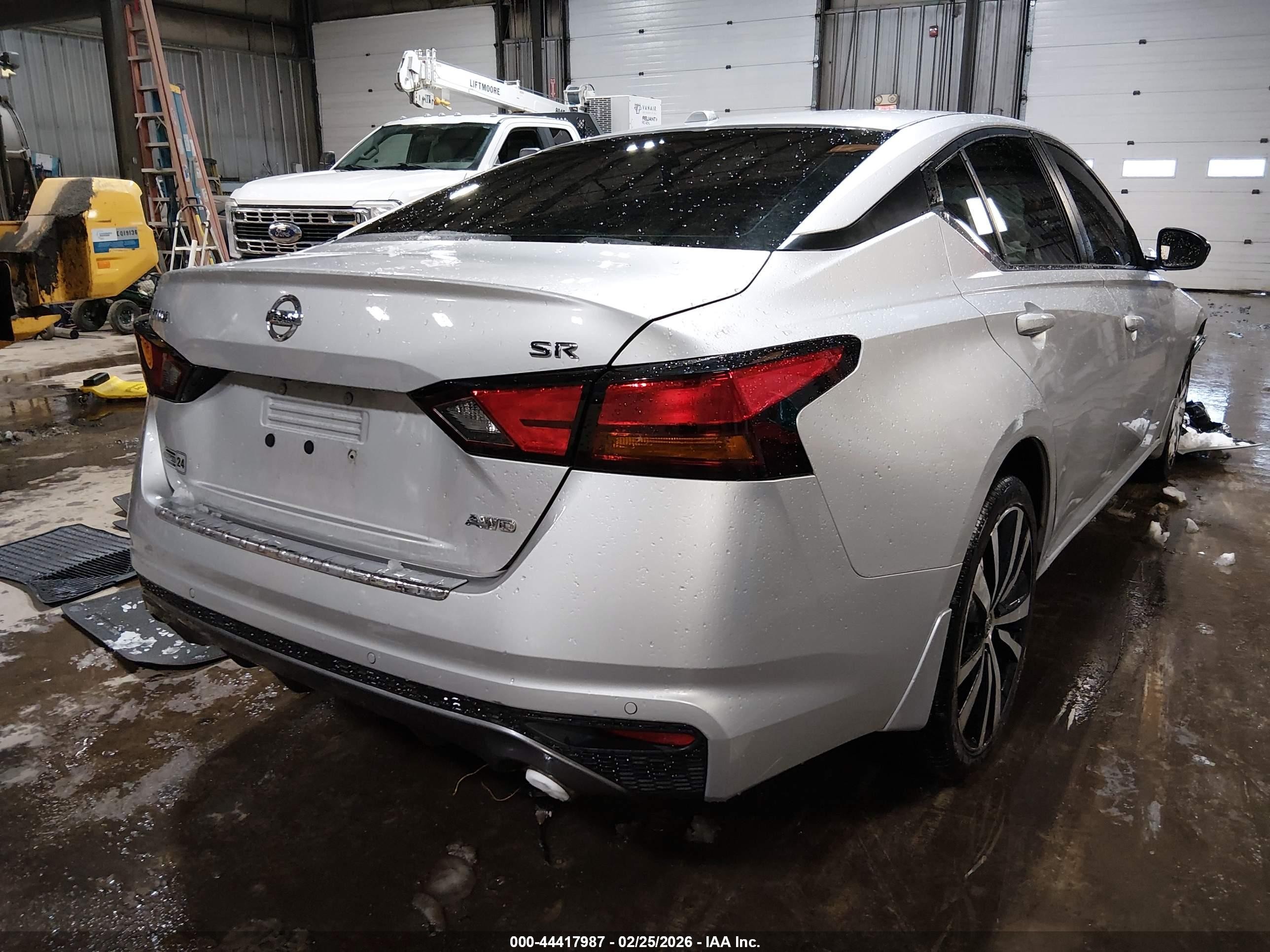 2020 Nissan Altima Sr Intelligent Awd Серебряный vin: 1N4BL4CW6LC176504