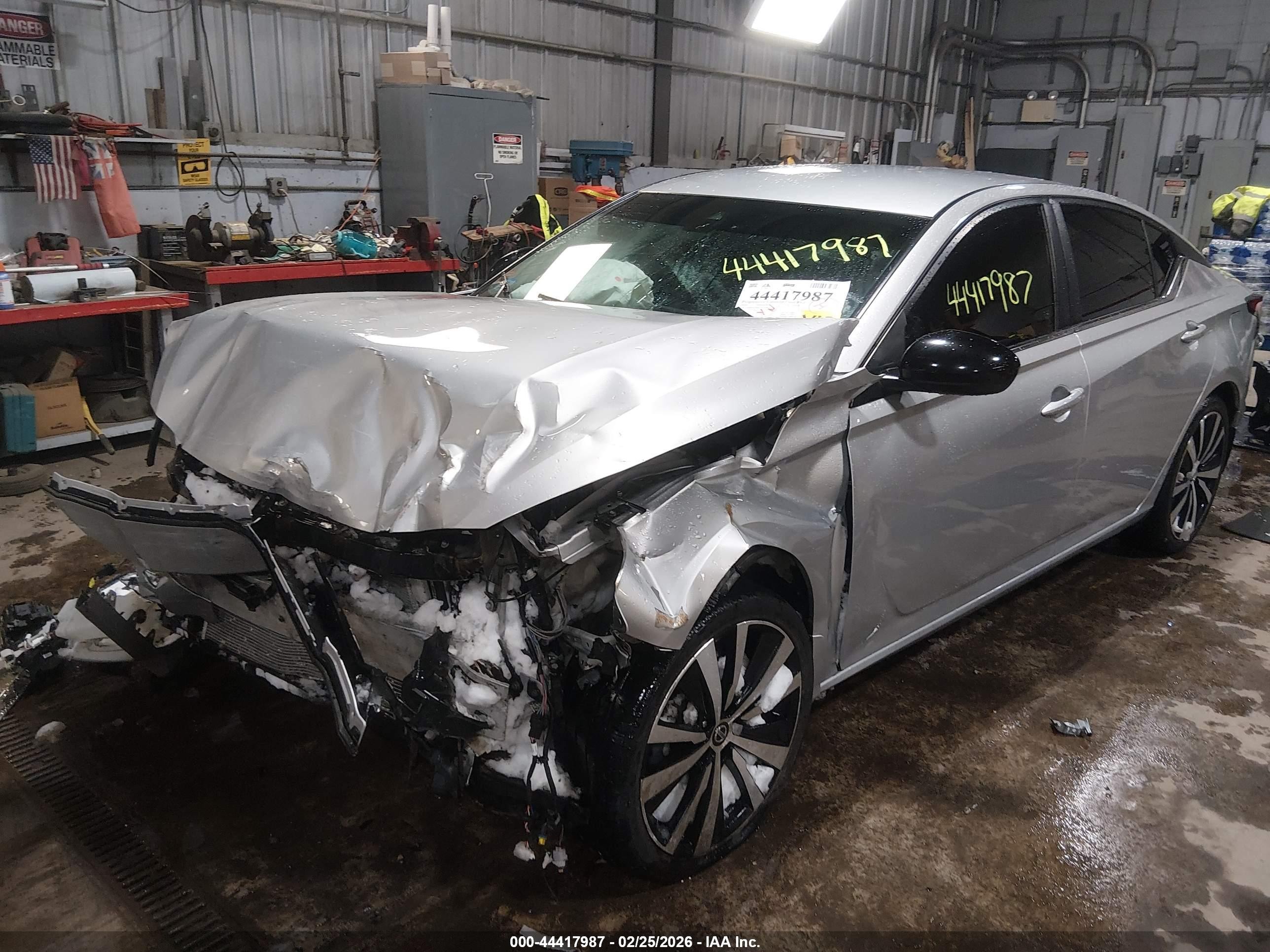 2020 Nissan Altima Sr Intelligent Awd Серебряный vin: 1N4BL4CW6LC176504