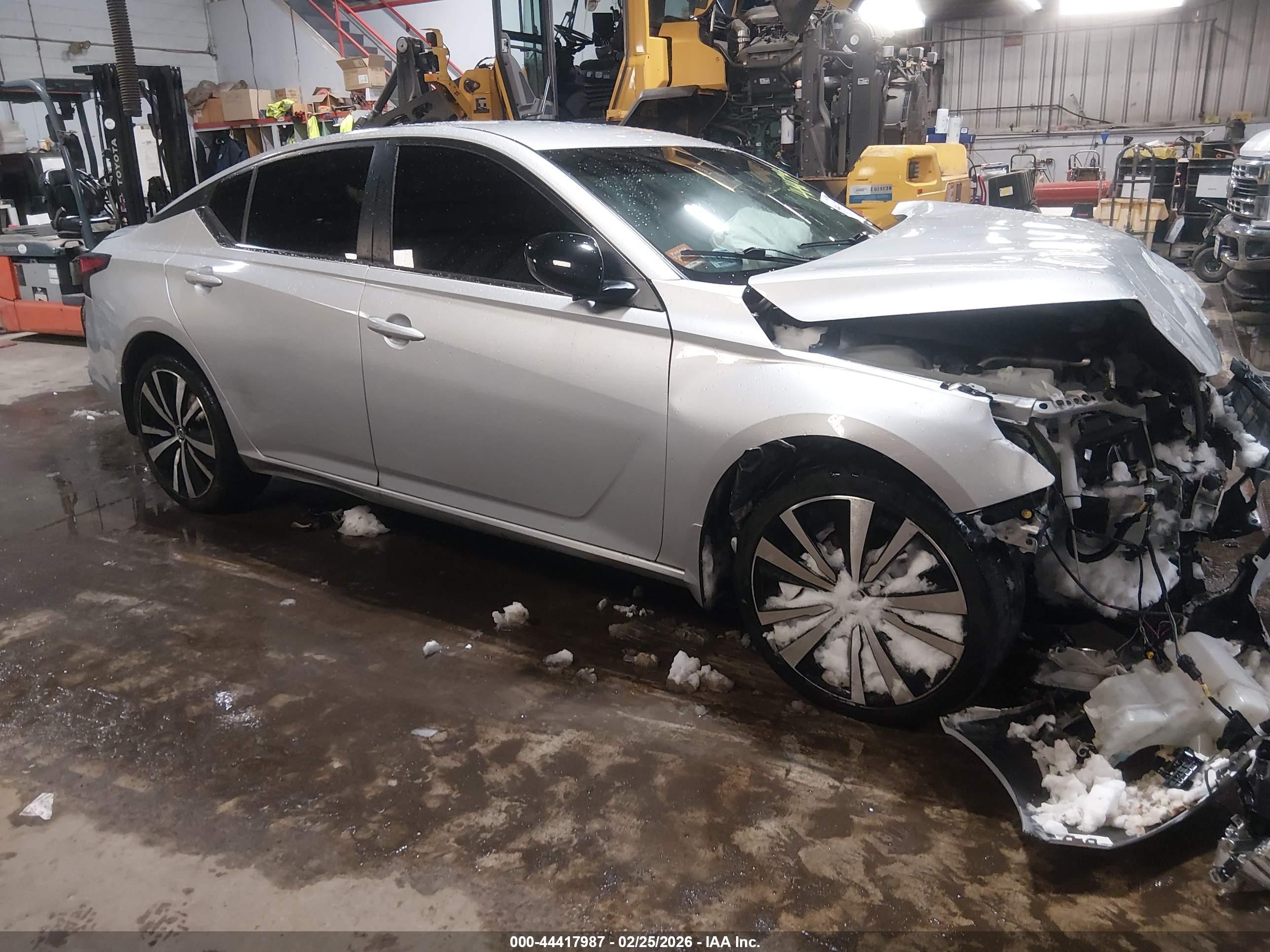 2020 Nissan Altima Sr Intelligent Awd Серебряный vin: 1N4BL4CW6LC176504