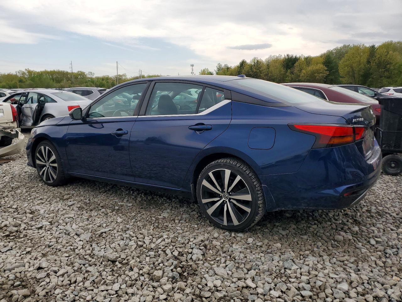 2021 Nissan Altima Sr Blue vin: 1N4BL4CW6MN315195
