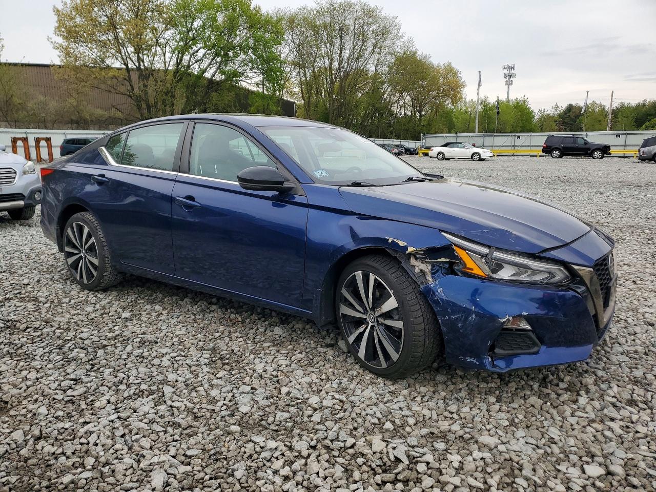 2021 Nissan Altima Sr Blue vin: 1N4BL4CW6MN315195