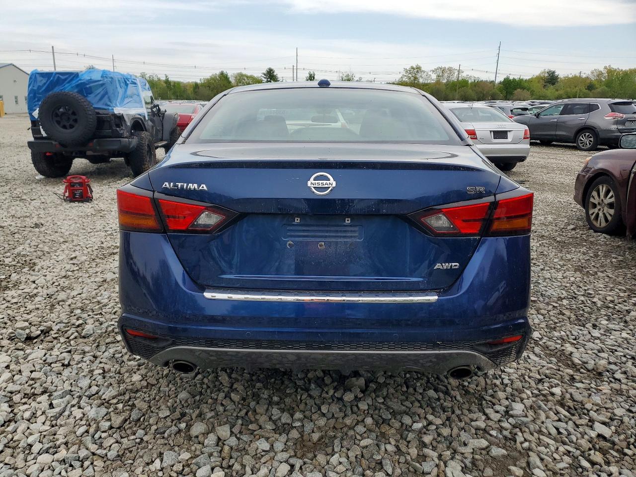 2021 Nissan Altima Sr Blue vin: 1N4BL4CW6MN315195