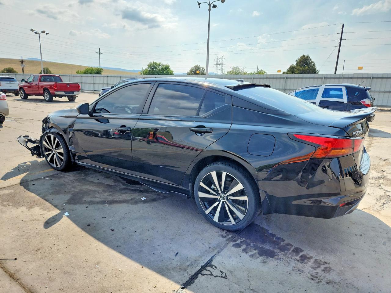 2022 Nissan Altima Sr Black vin: 1N4BL4CW6NN342687