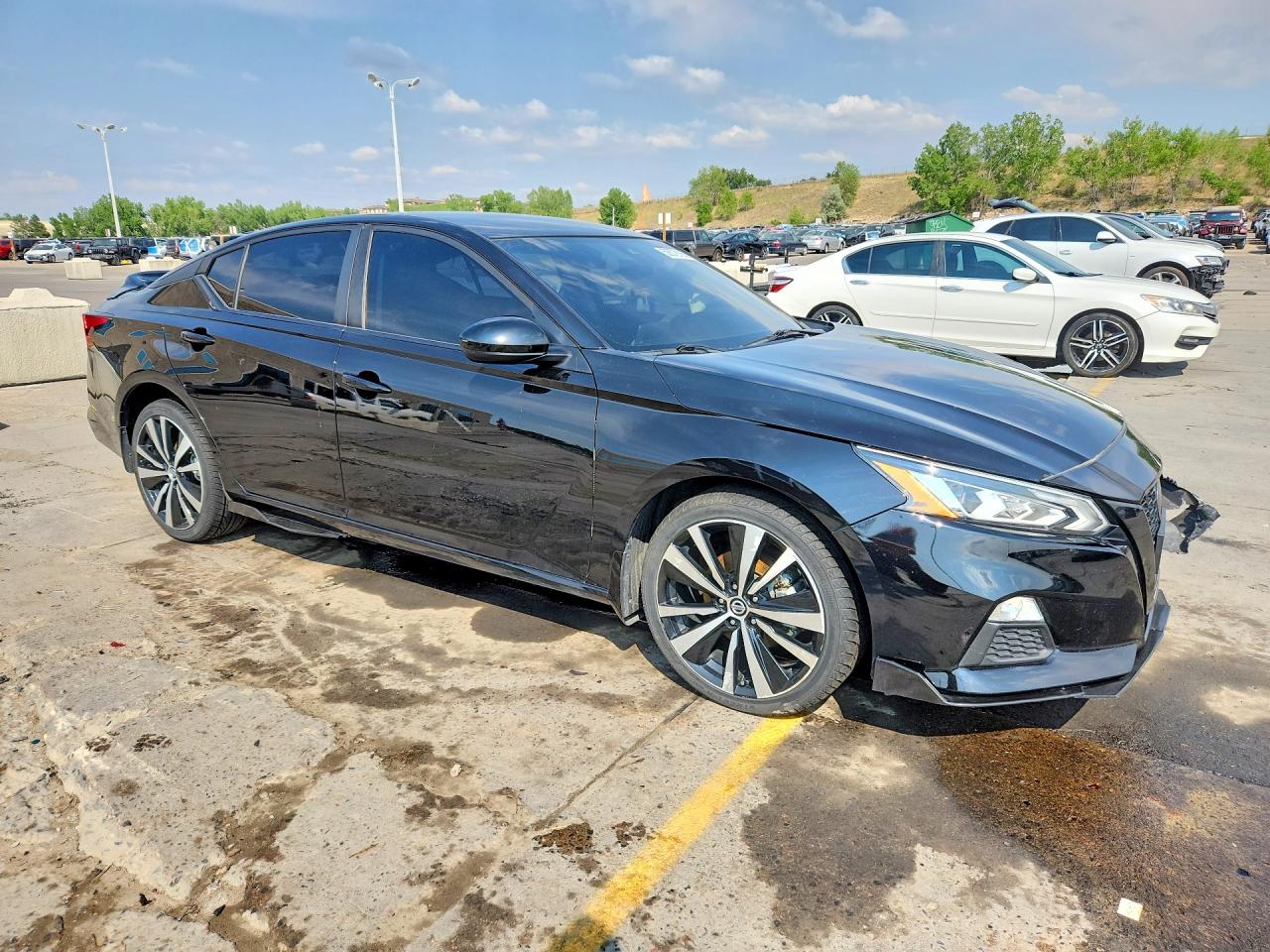 2022 Nissan Altima Sr Black vin: 1N4BL4CW6NN342687
