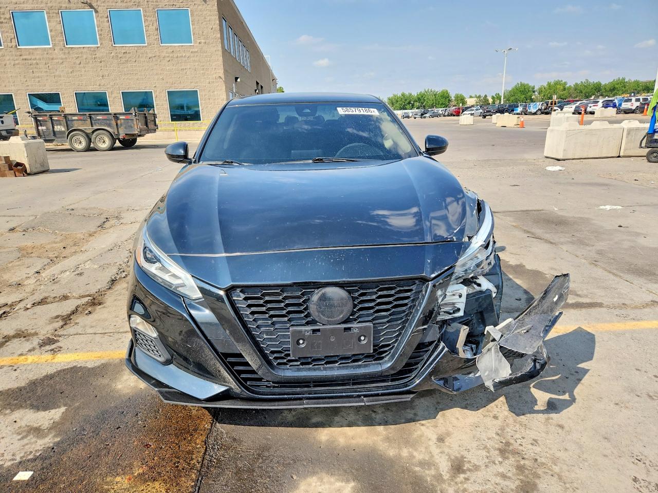2022 Nissan Altima Sr Black vin: 1N4BL4CW6NN342687