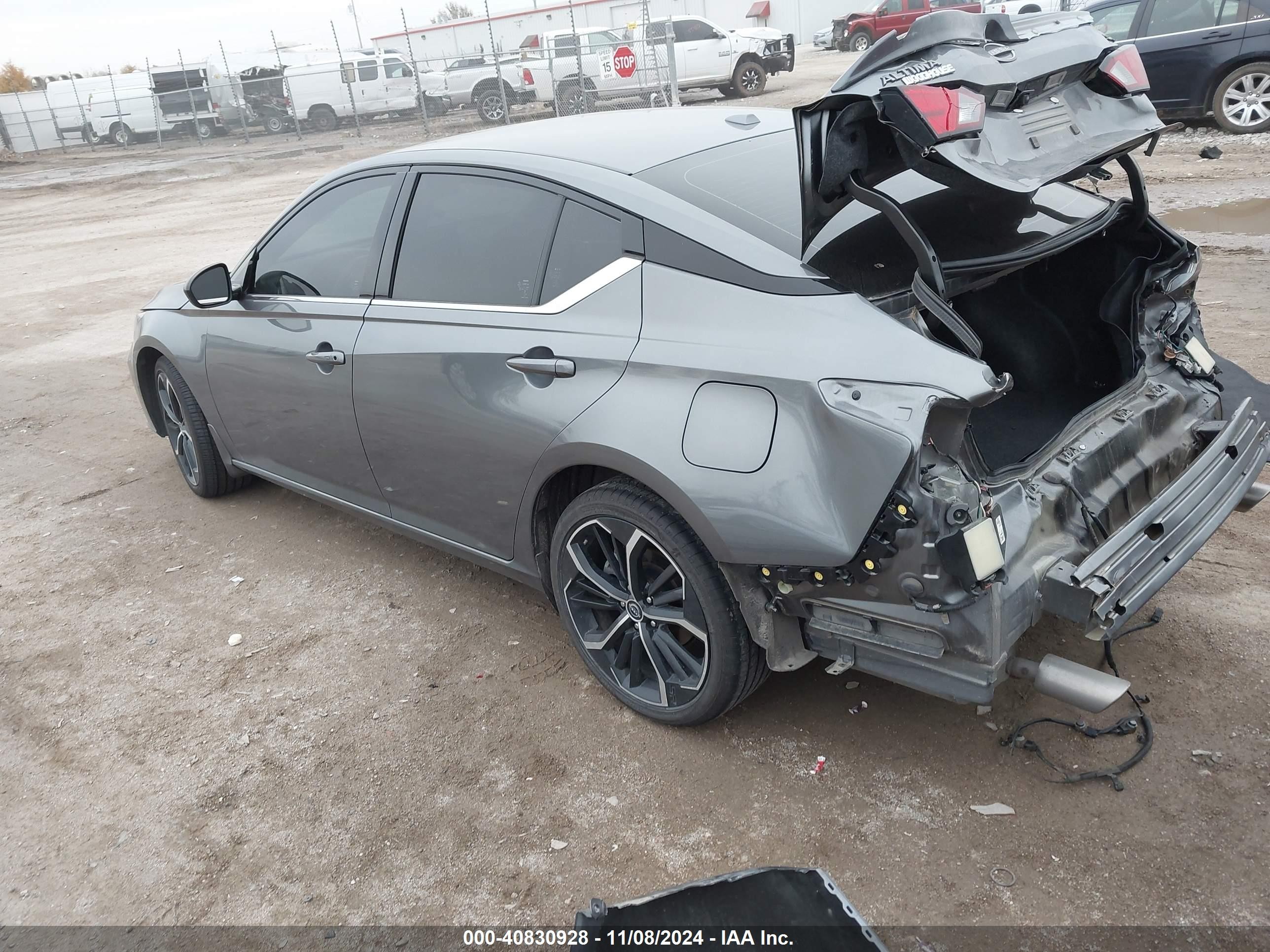 2023 Nissan Altima Sr Intelligent Awd Gray vin: 1N4BL4CW6PN324841