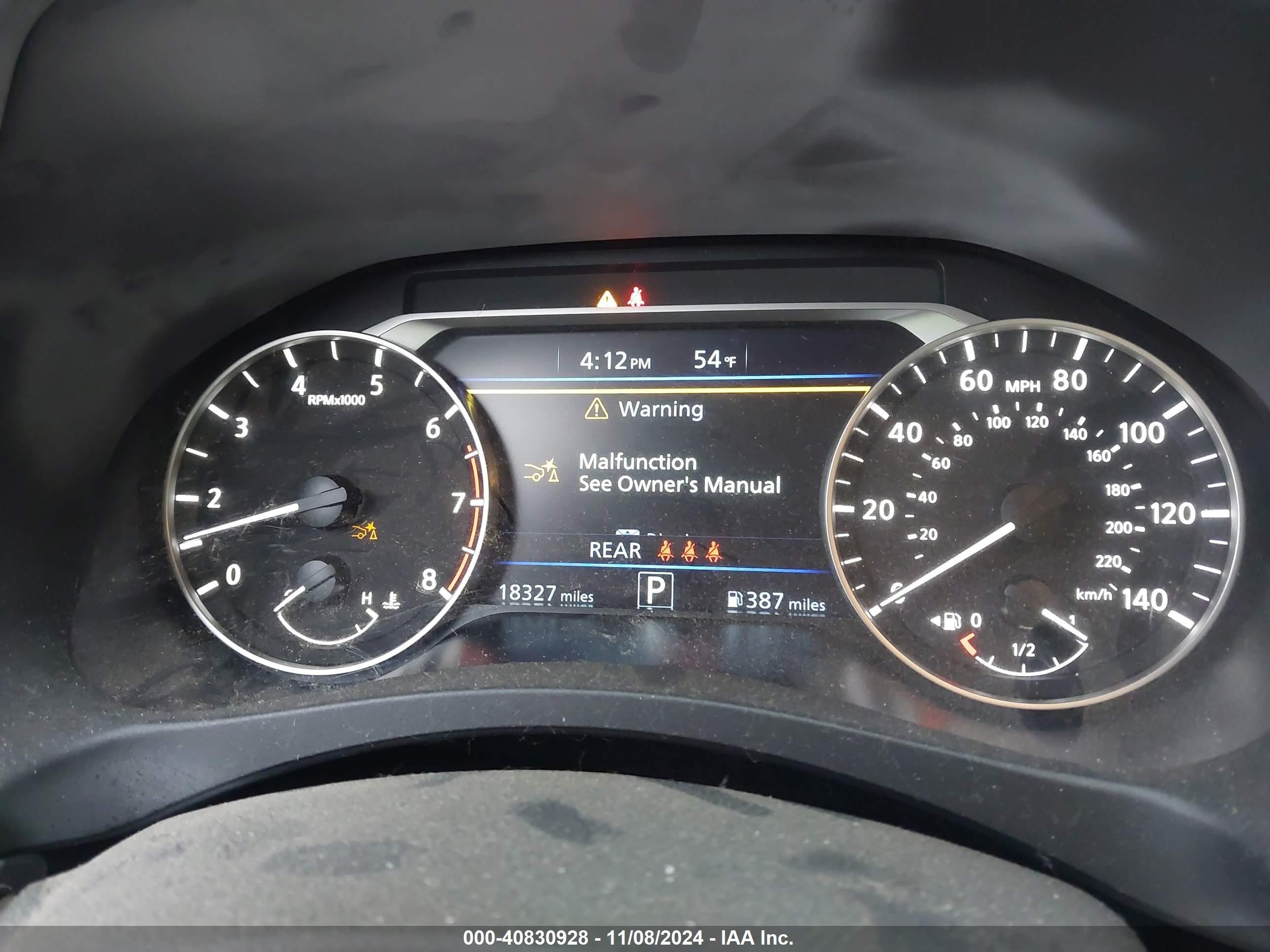 2023 Nissan Altima Sr Intelligent Awd Gray vin: 1N4BL4CW6PN324841