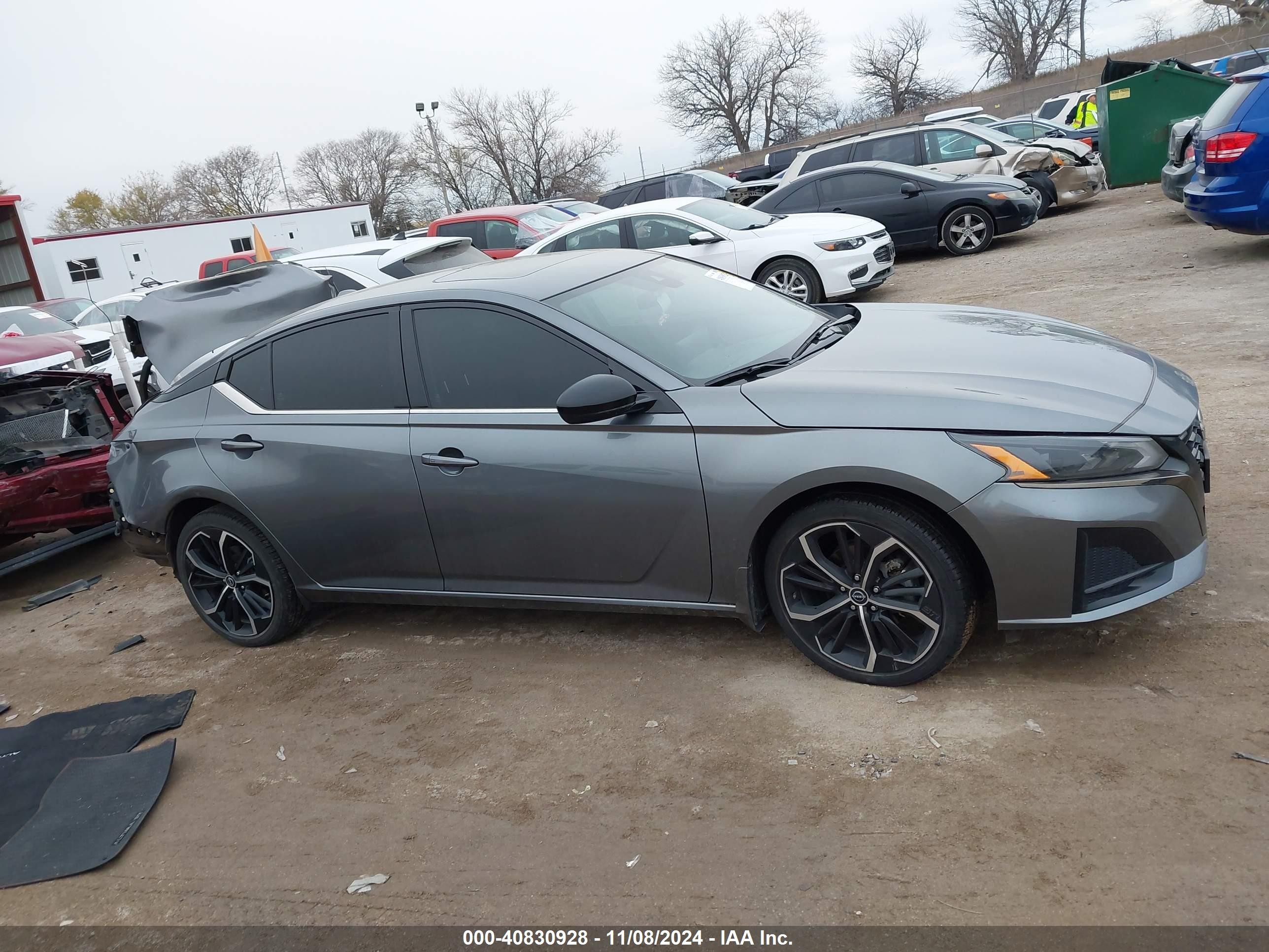 2023 Nissan Altima Sr Intelligent Awd Gray vin: 1N4BL4CW6PN324841