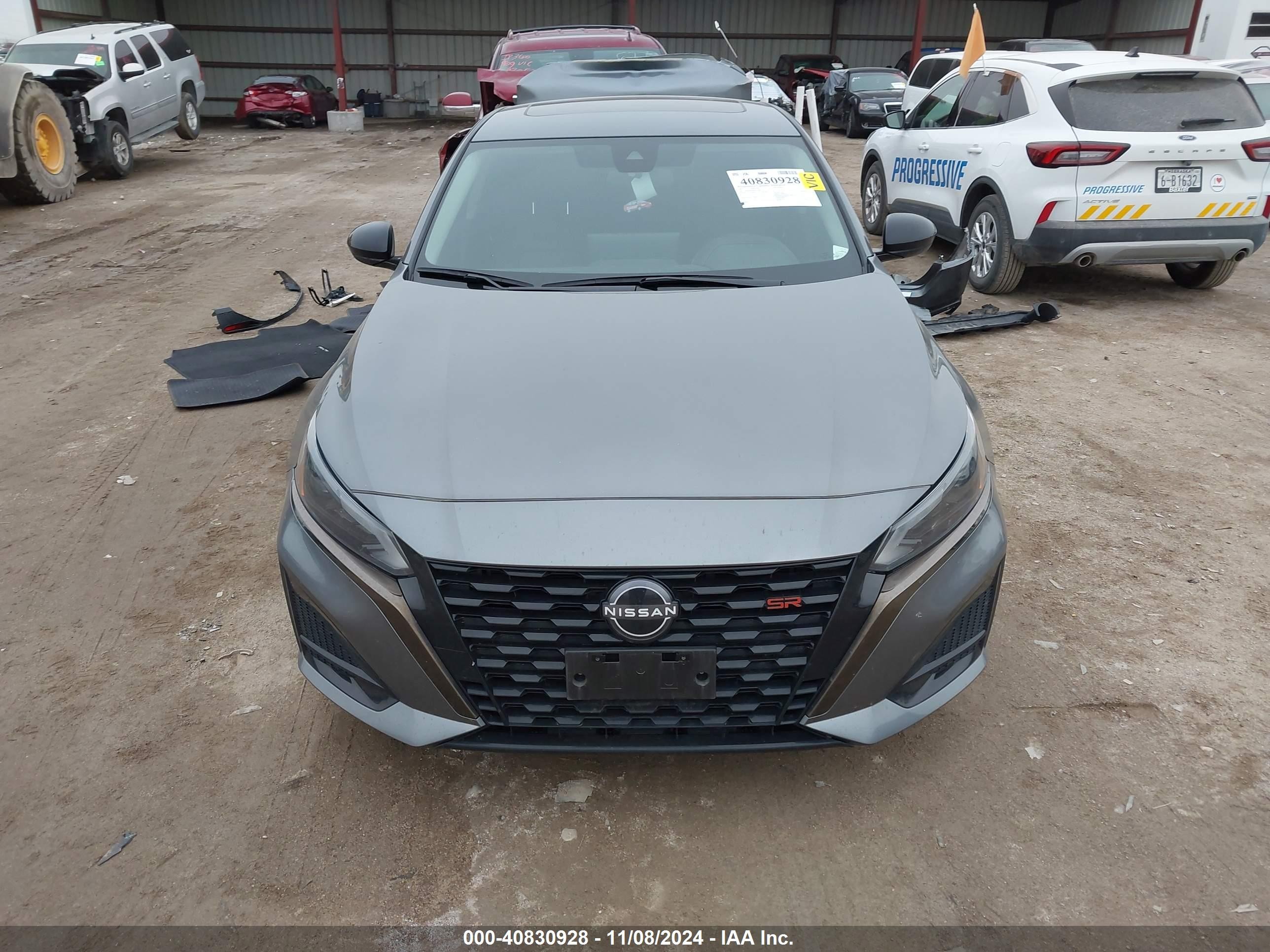 2023 Nissan Altima Sr Intelligent Awd Gray vin: 1N4BL4CW6PN324841