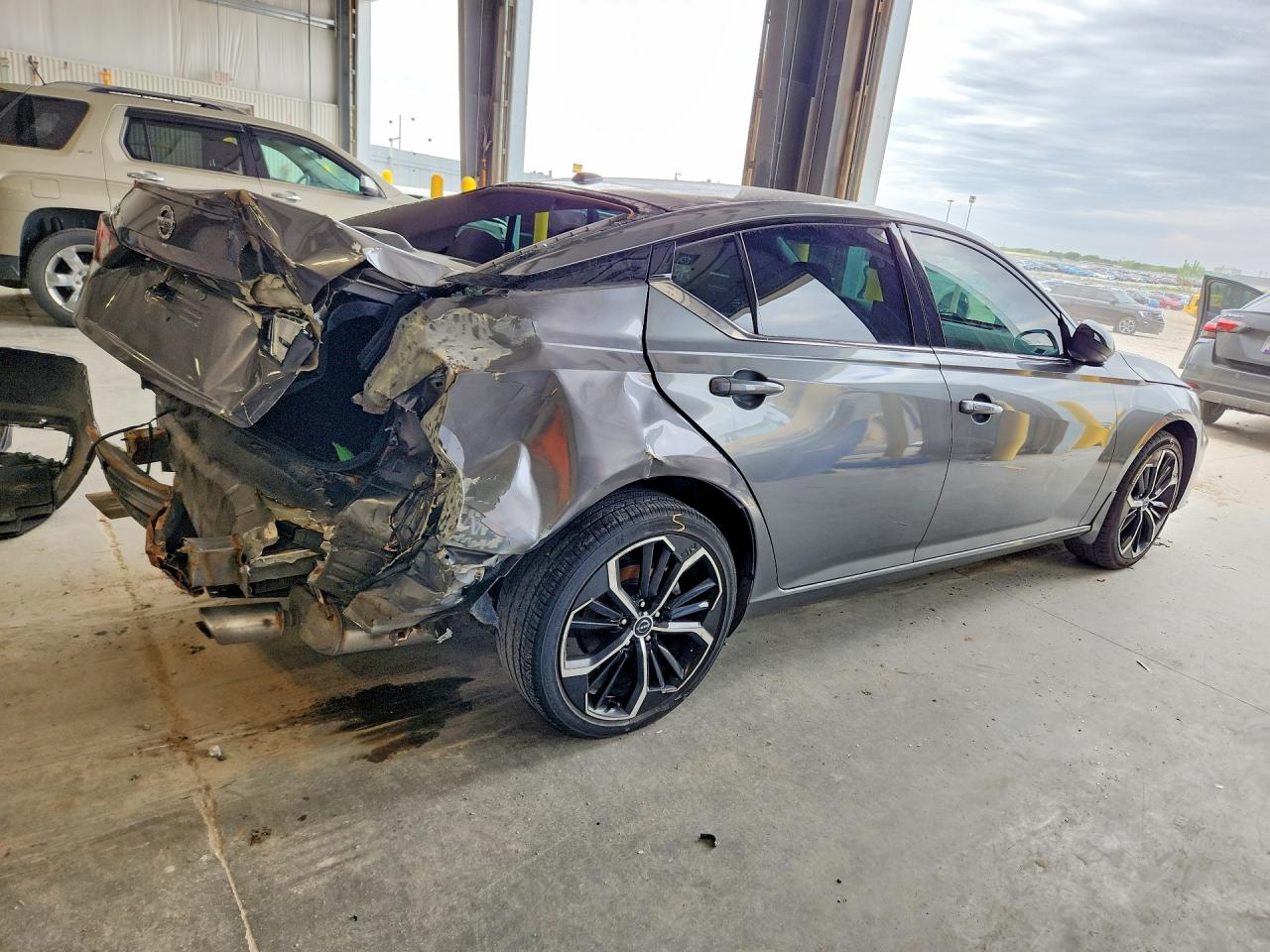 2023 Nissan Altima Sr Gray vin: 1N4BL4CW6PN324841