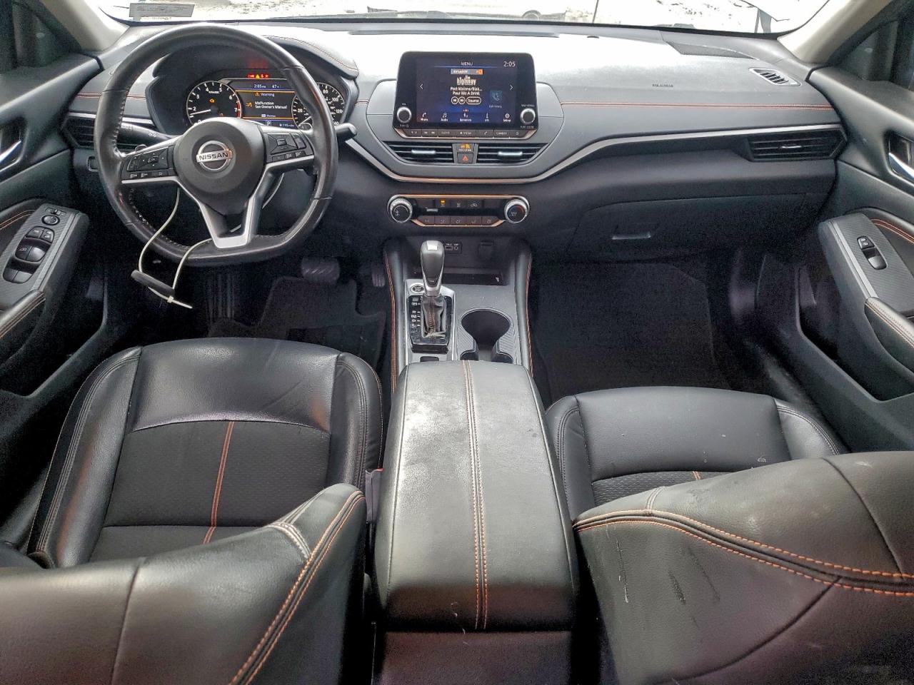 2022 Nissan Altima Sr Gray vin: 1N4BL4CW7NN318415