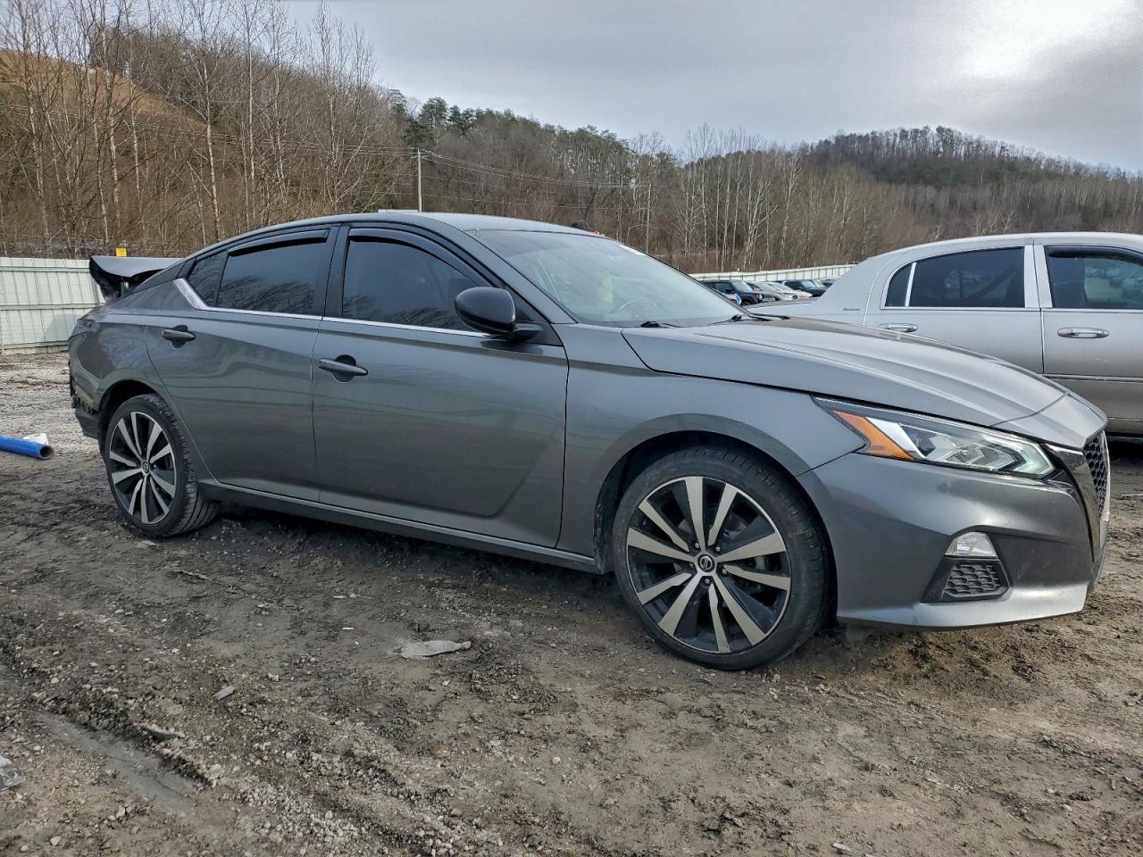 2022 Nissan Altima Sr Gray vin: 1N4BL4CW7NN318415