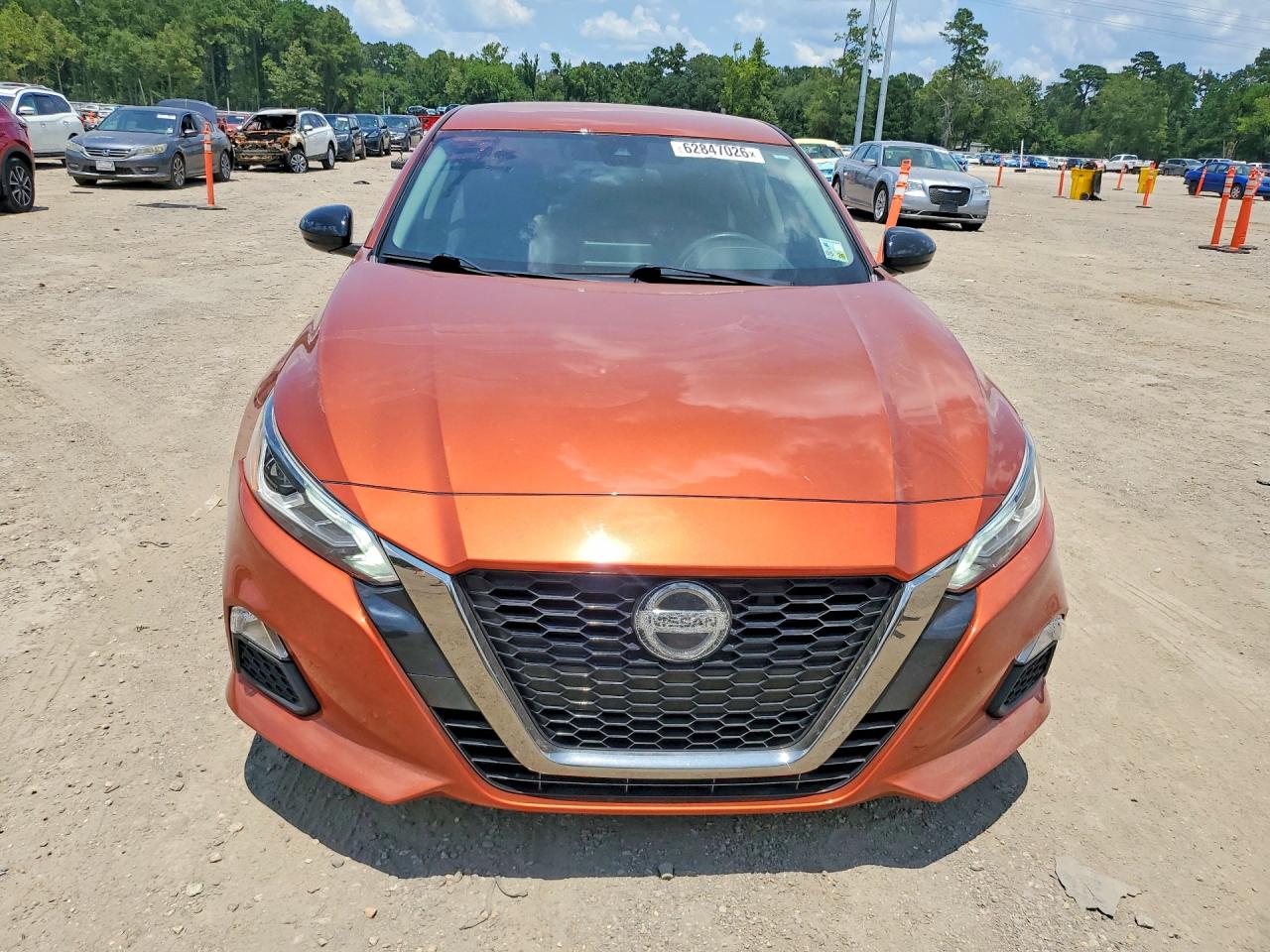 2022 Nissan Altima Sr Orange vin: 1N4BL4CW7NN333321