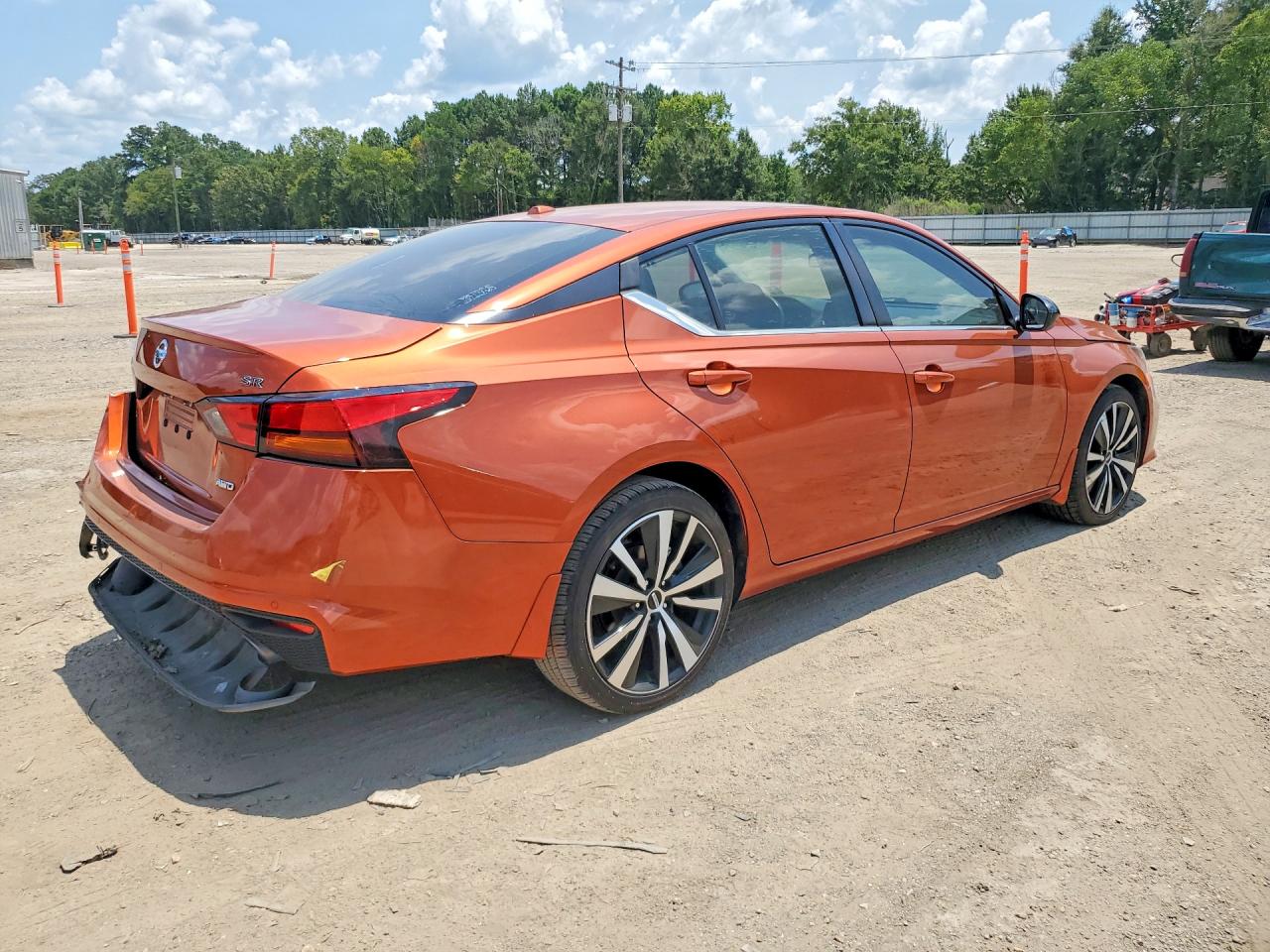 2022 Nissan Altima Sr Orange vin: 1N4BL4CW7NN333321