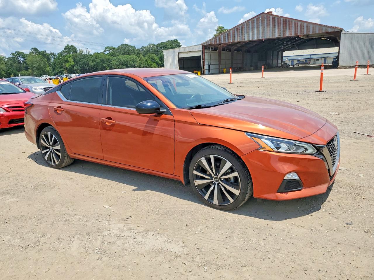 2022 Nissan Altima Sr Orange vin: 1N4BL4CW7NN333321