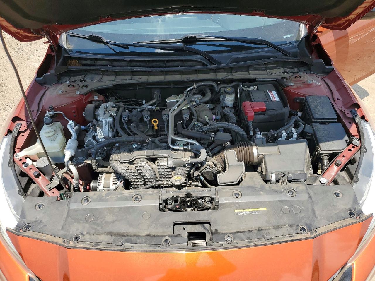 2022 Nissan Altima Sr Orange vin: 1N4BL4CW7NN333321