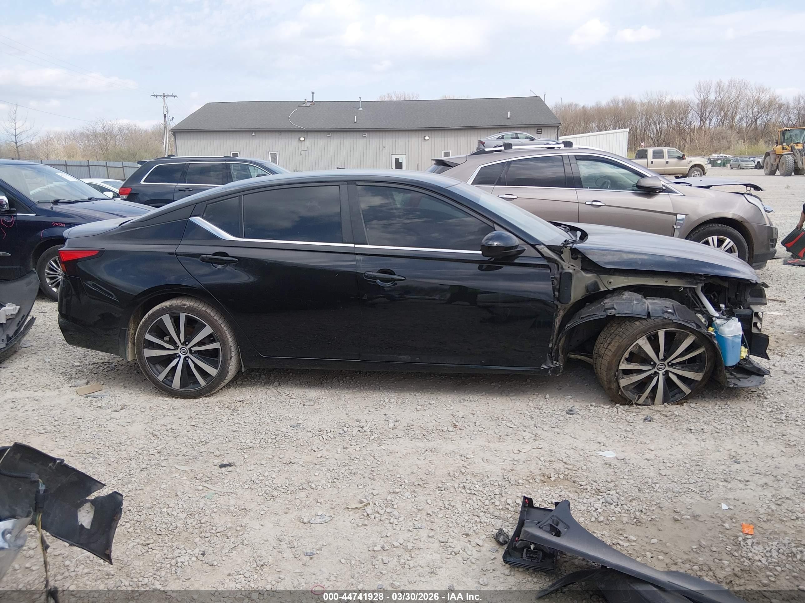 2019 Nissan Altima 2.5 Sr Черный vin: 1N4BL4CW8KC213728