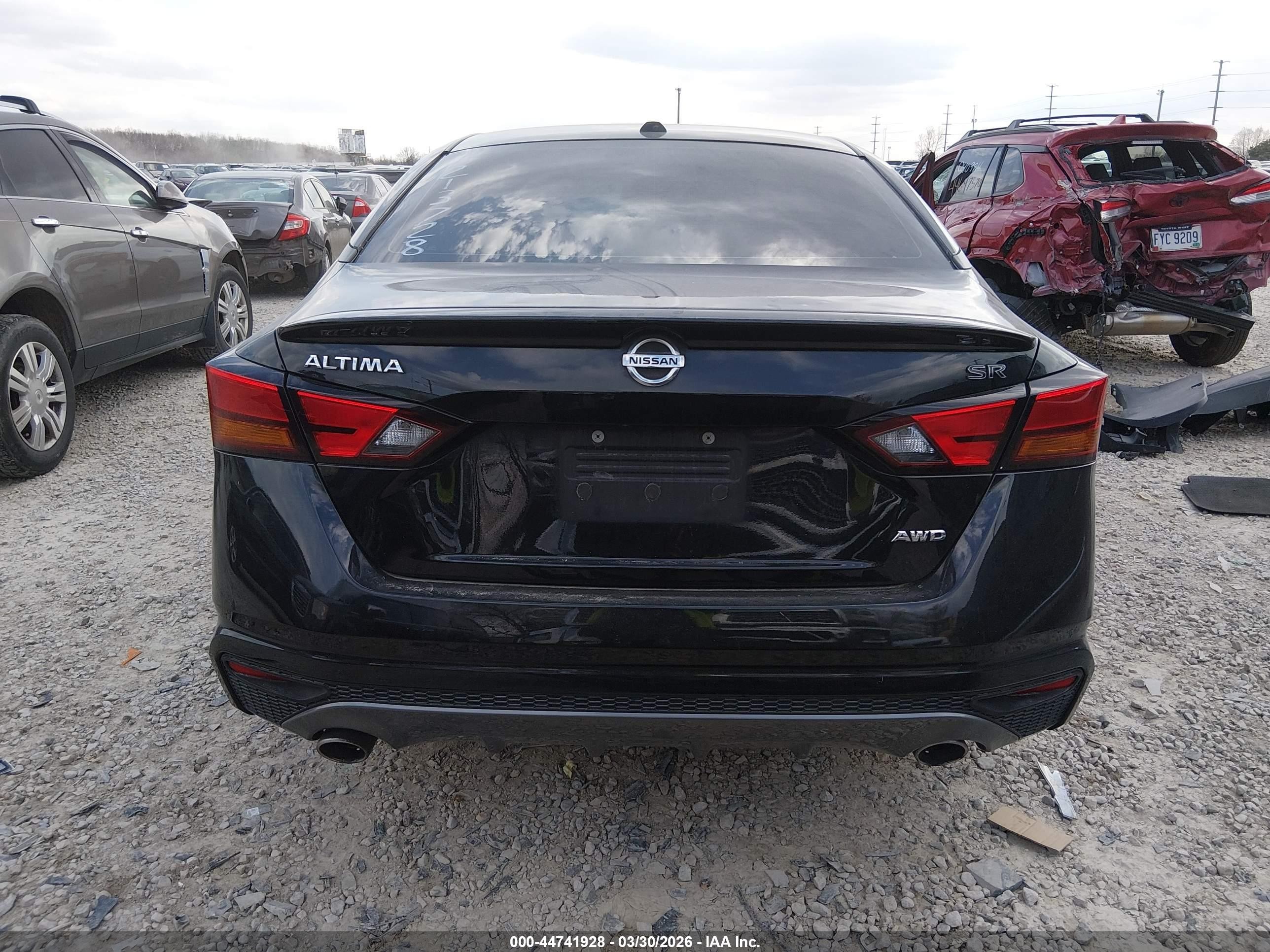 2019 Nissan Altima 2.5 Sr Черный vin: 1N4BL4CW8KC213728
