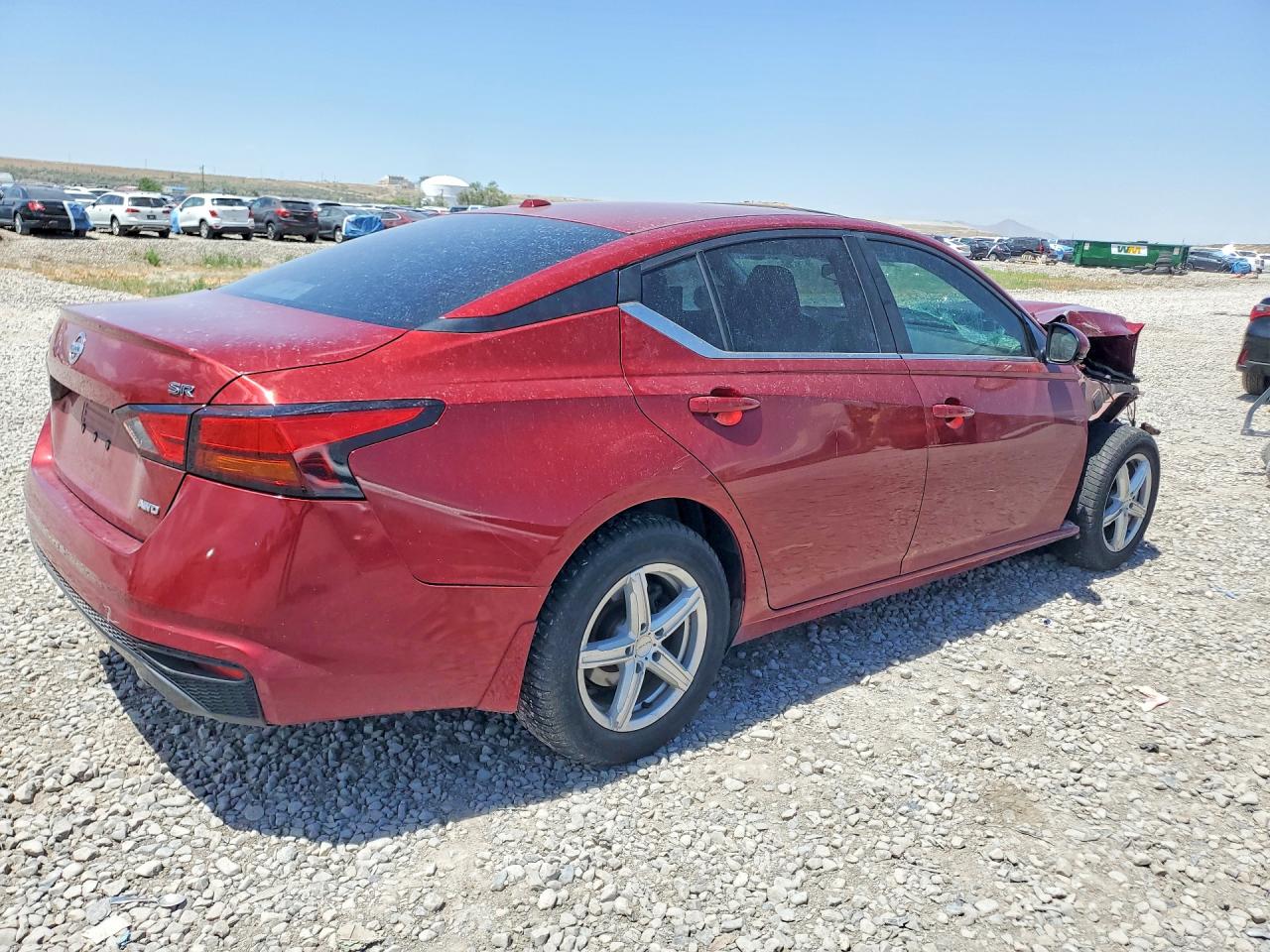 2019 Nissan Altima Sr Красный vin: 1N4BL4CW8KN324249