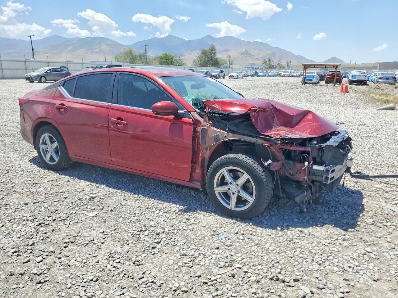 2019 Nissan Altima Sr Красный vin: 1N4BL4CW8KN324249